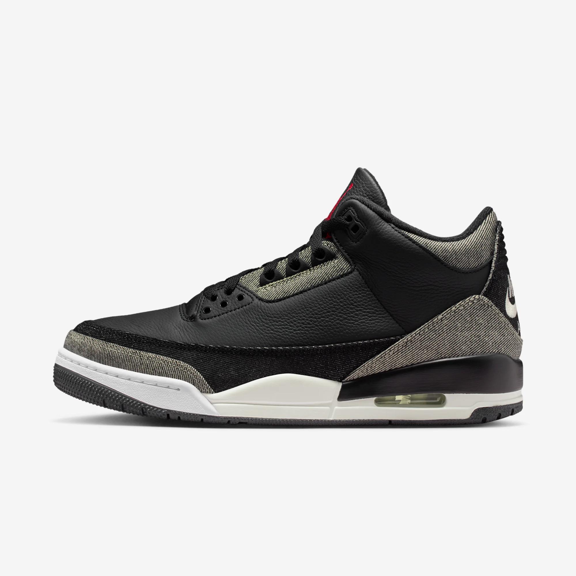 Levi Strauss & Co x Air Jordan 3 Retro “Black” 2026