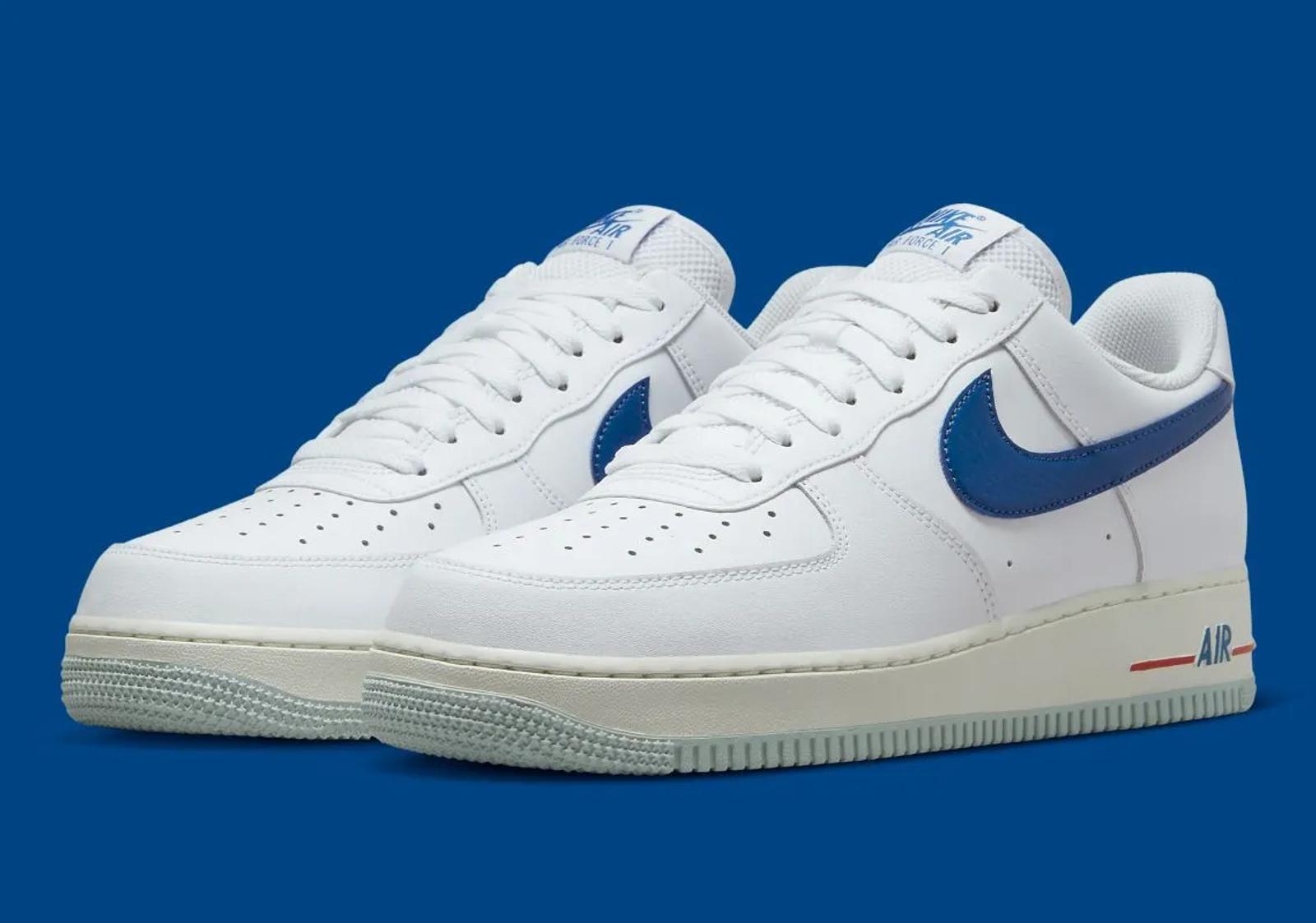 Nike Air Force 1 Low White Blue Red
