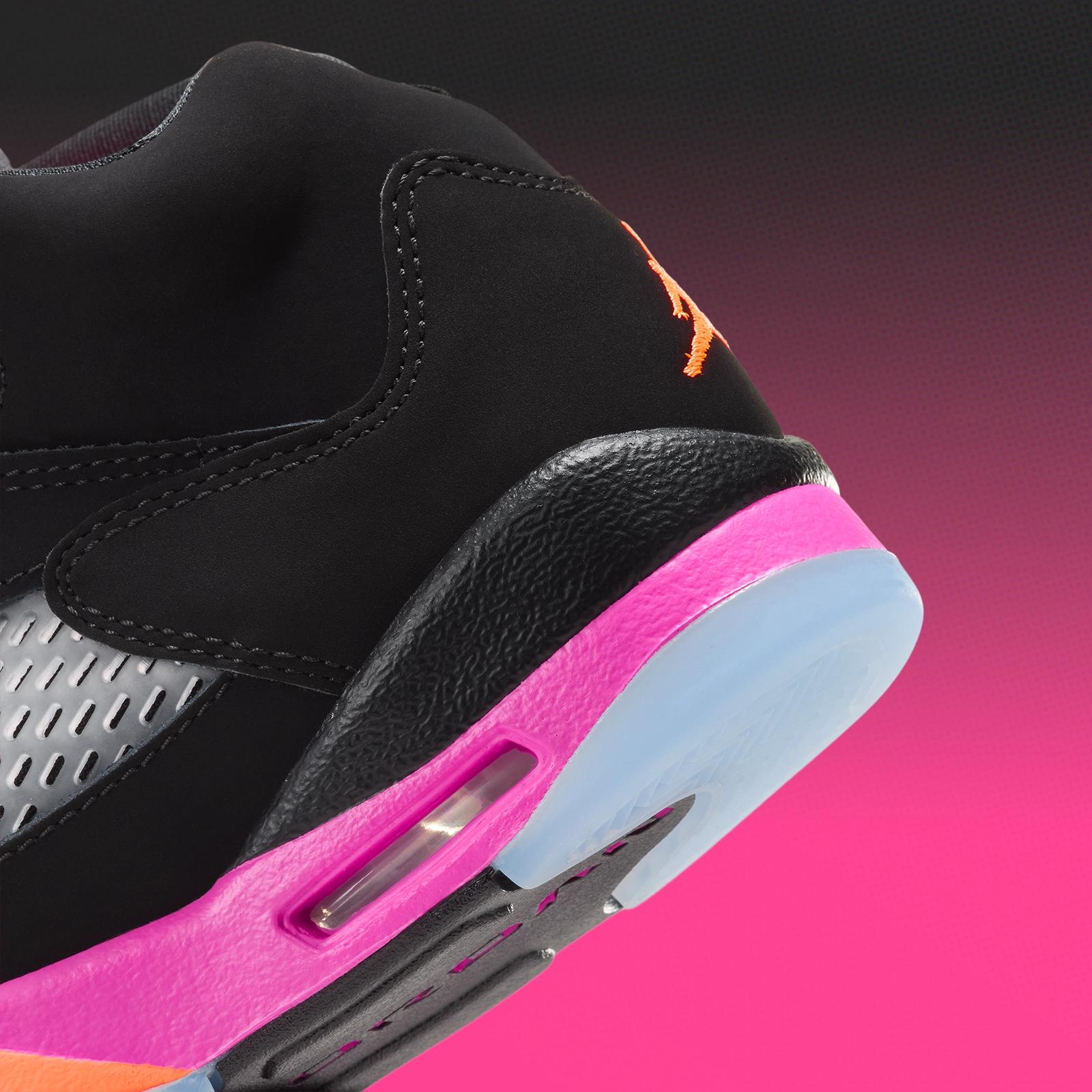 Air Jordan 5 Retro GS "Black & Fierce Pink" drops January 16th, 2027