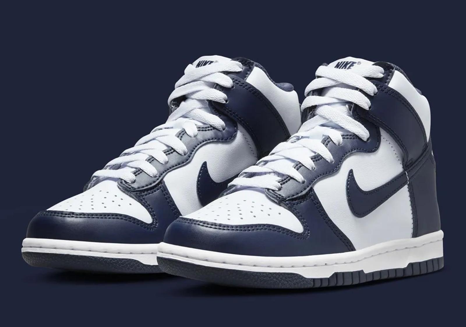 Nike Dunk High GS Midnight Navy