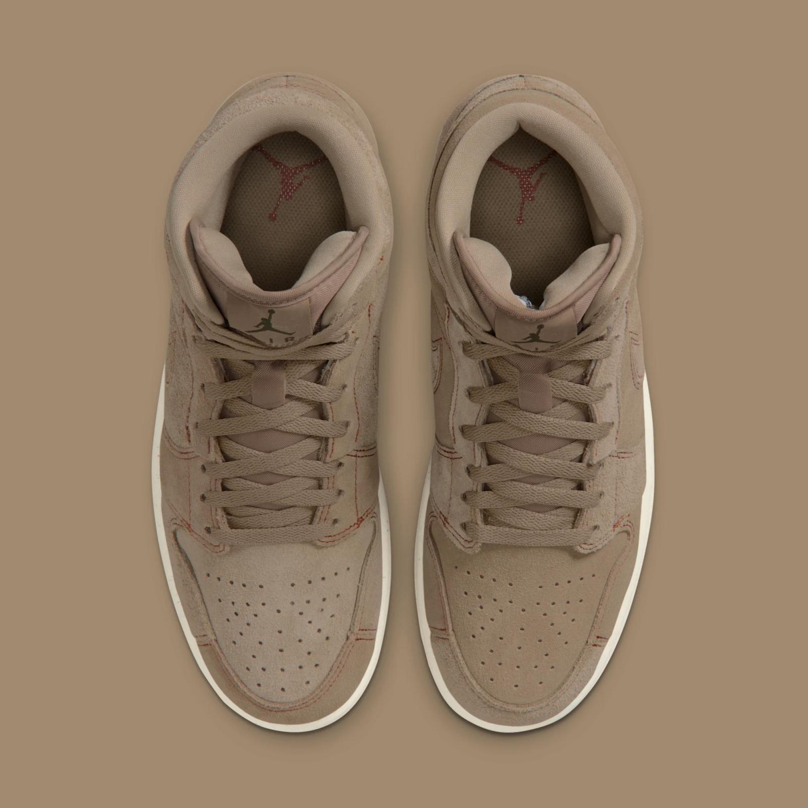 Air Jordan 1 Mid SE Craft "Khaki" drops April 1st, 2026