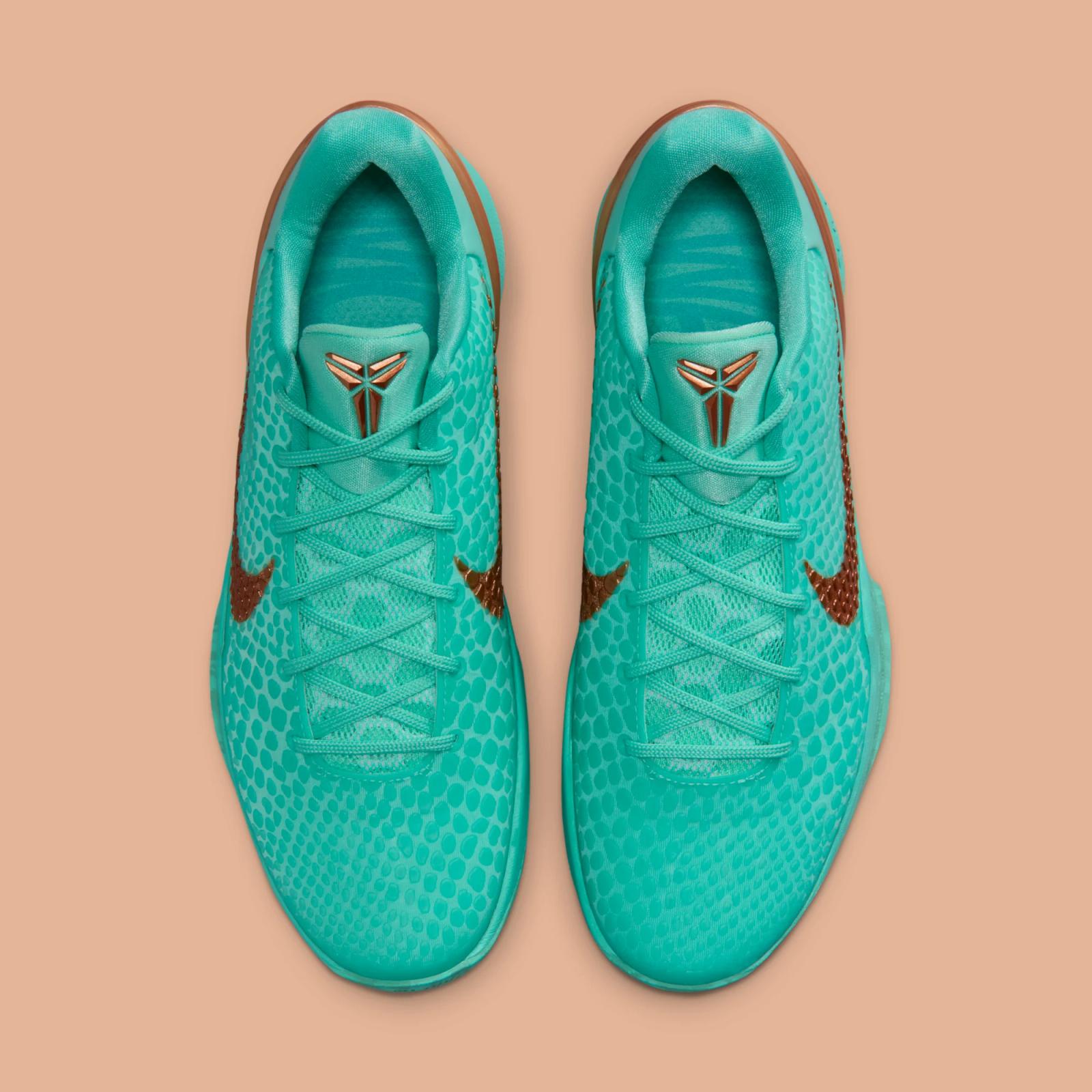 Jalen Brunson Nike Kobe 6 Protro “Hyper Turquoise” drops December 2025