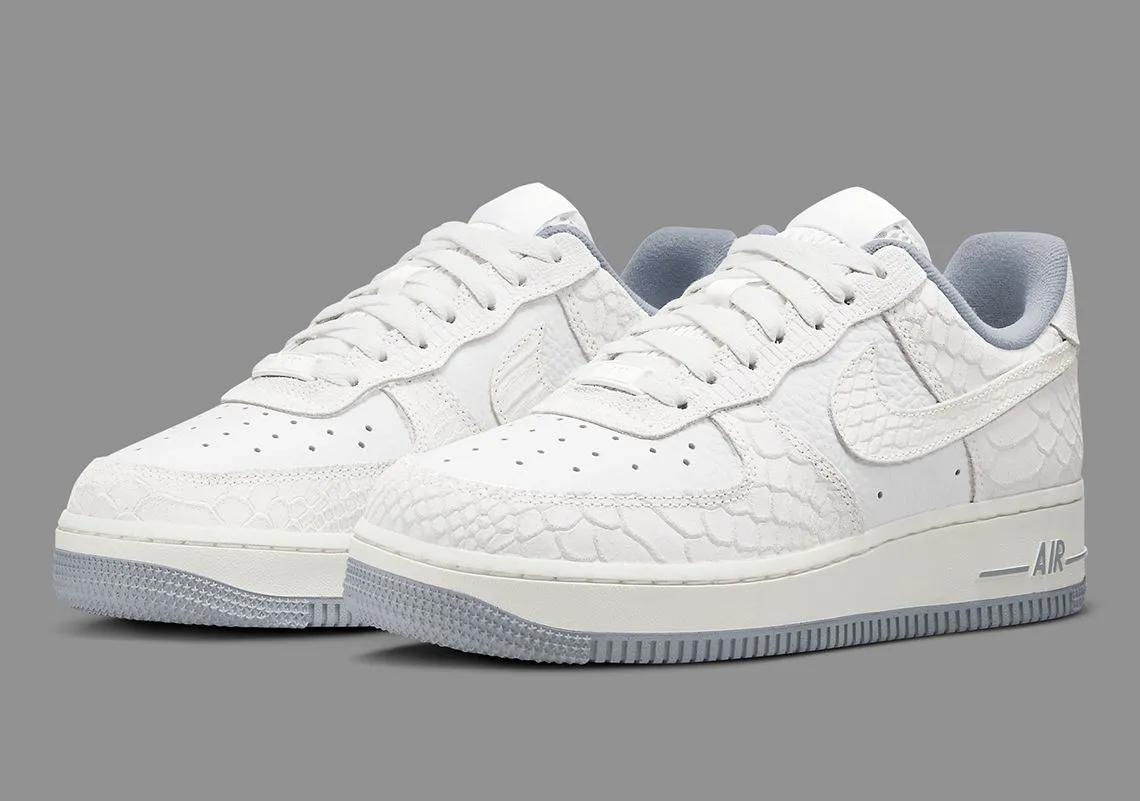 Nike Air Force 1 Low White Python