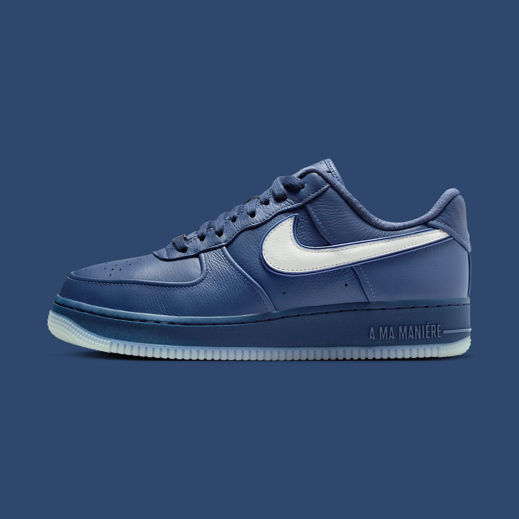A Ma Maniere x Nike Air Force 1 Low "Diffused Blue" drops in 2026
