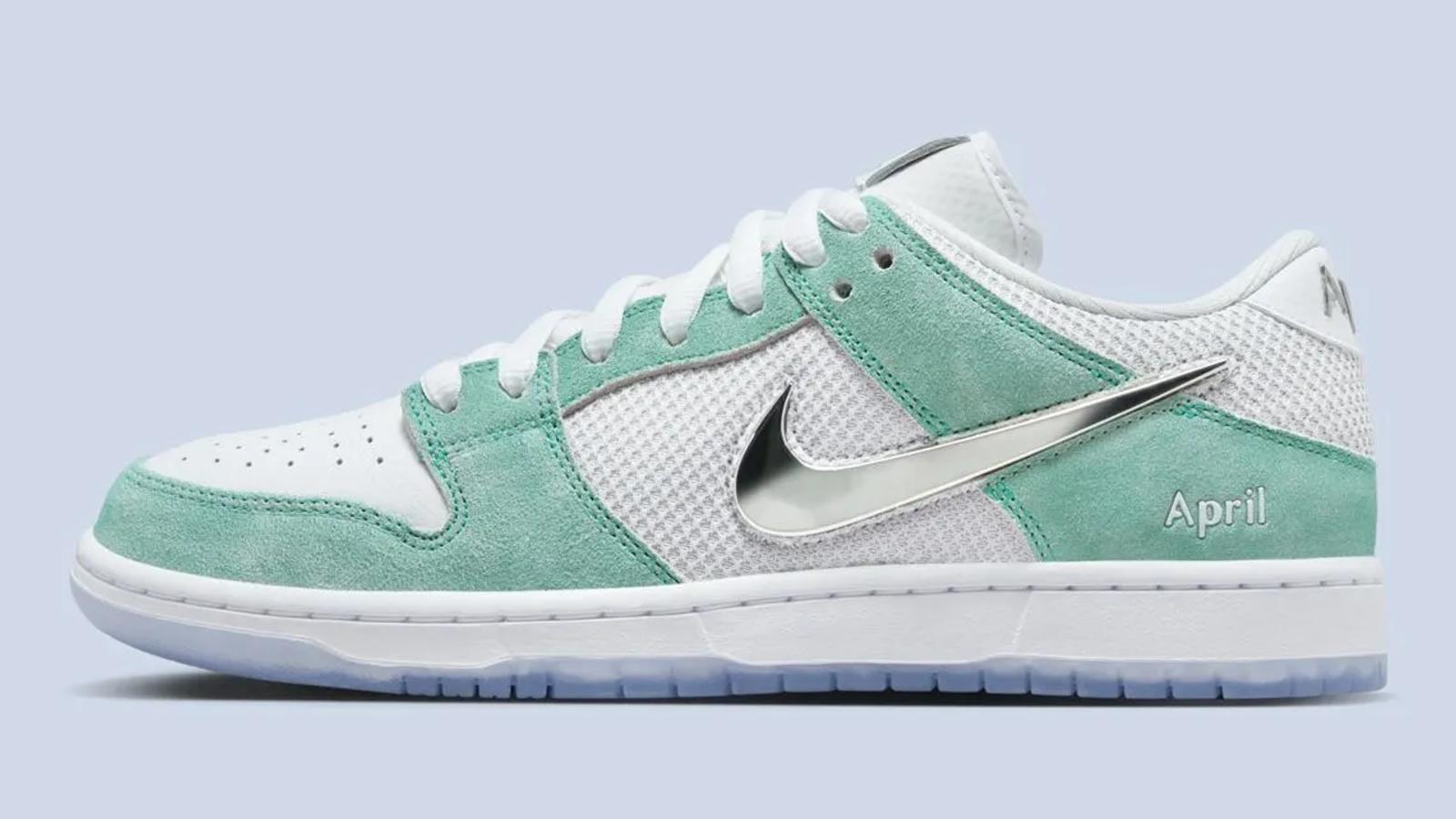 April Skateboards x Nike SB Dunk Low Pro Turbo Green Release