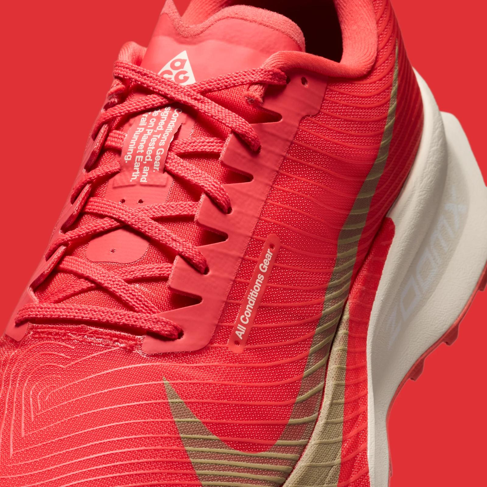Nike ACG Ultrafly Trail "Light Crimson" drops July 1st, 2026