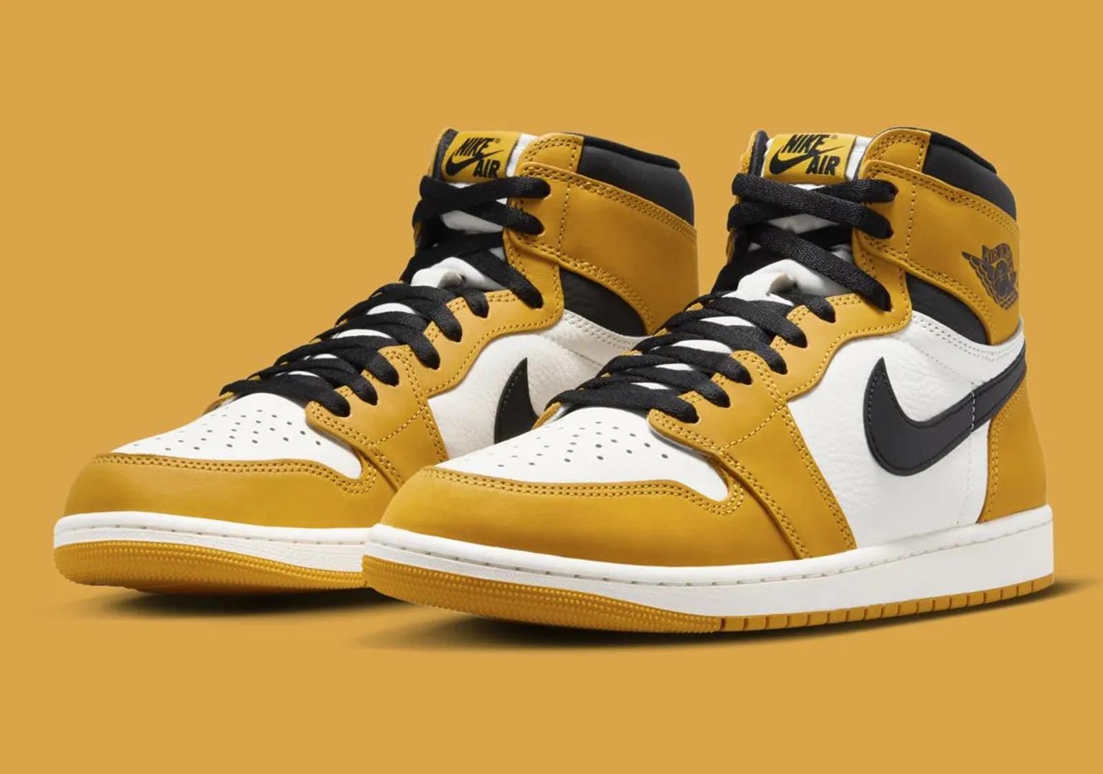 Air Jordan 1 Retro High OG Yellow Ochre