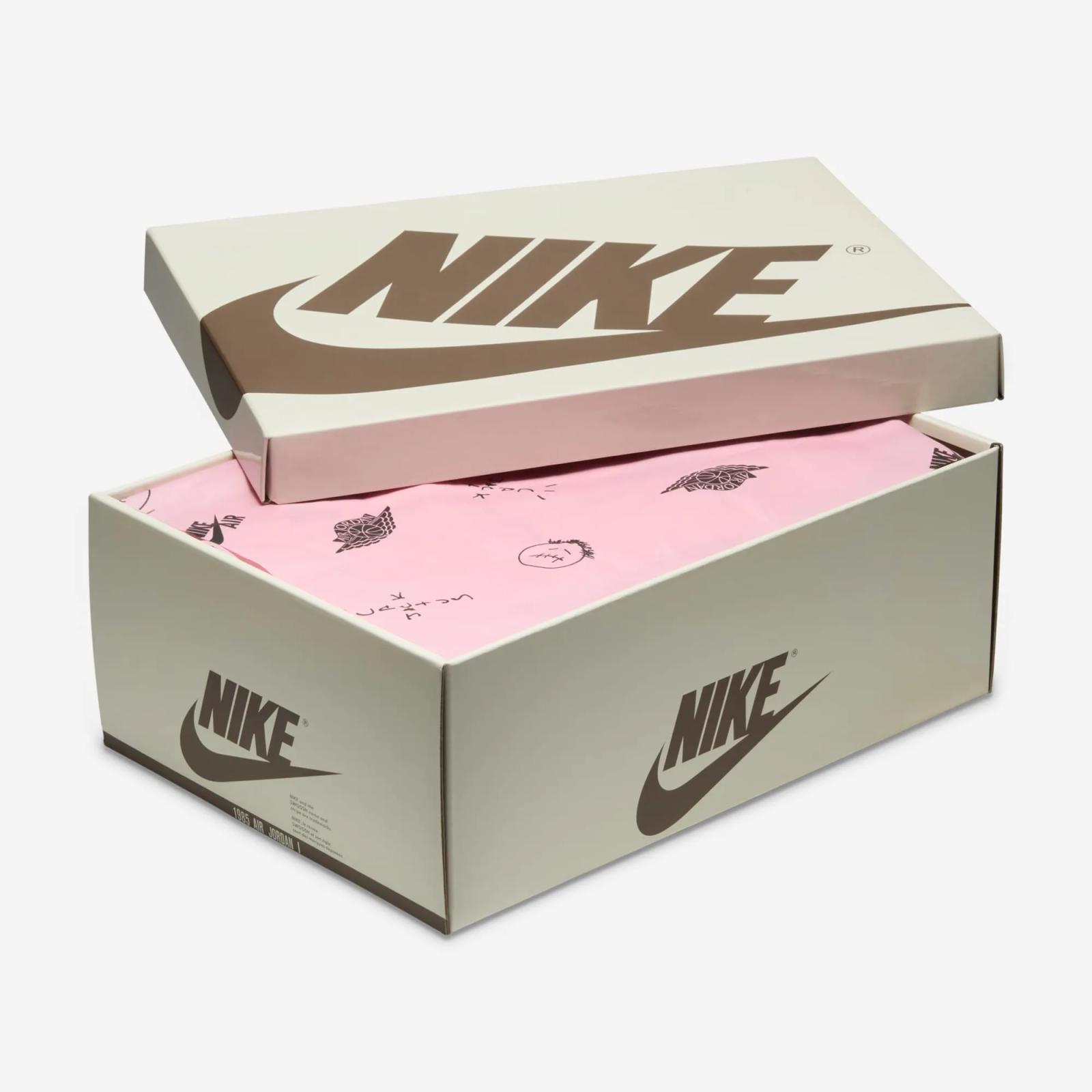 Travis Scott x Air Jordan 1 Low Canary DZ4137-700