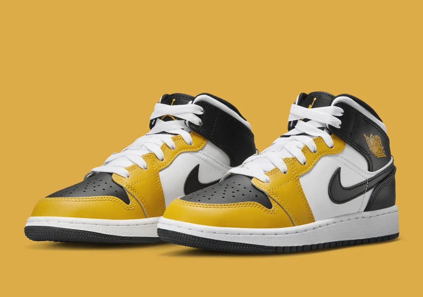 Air Jordan 1 Mid Yellow Ochre