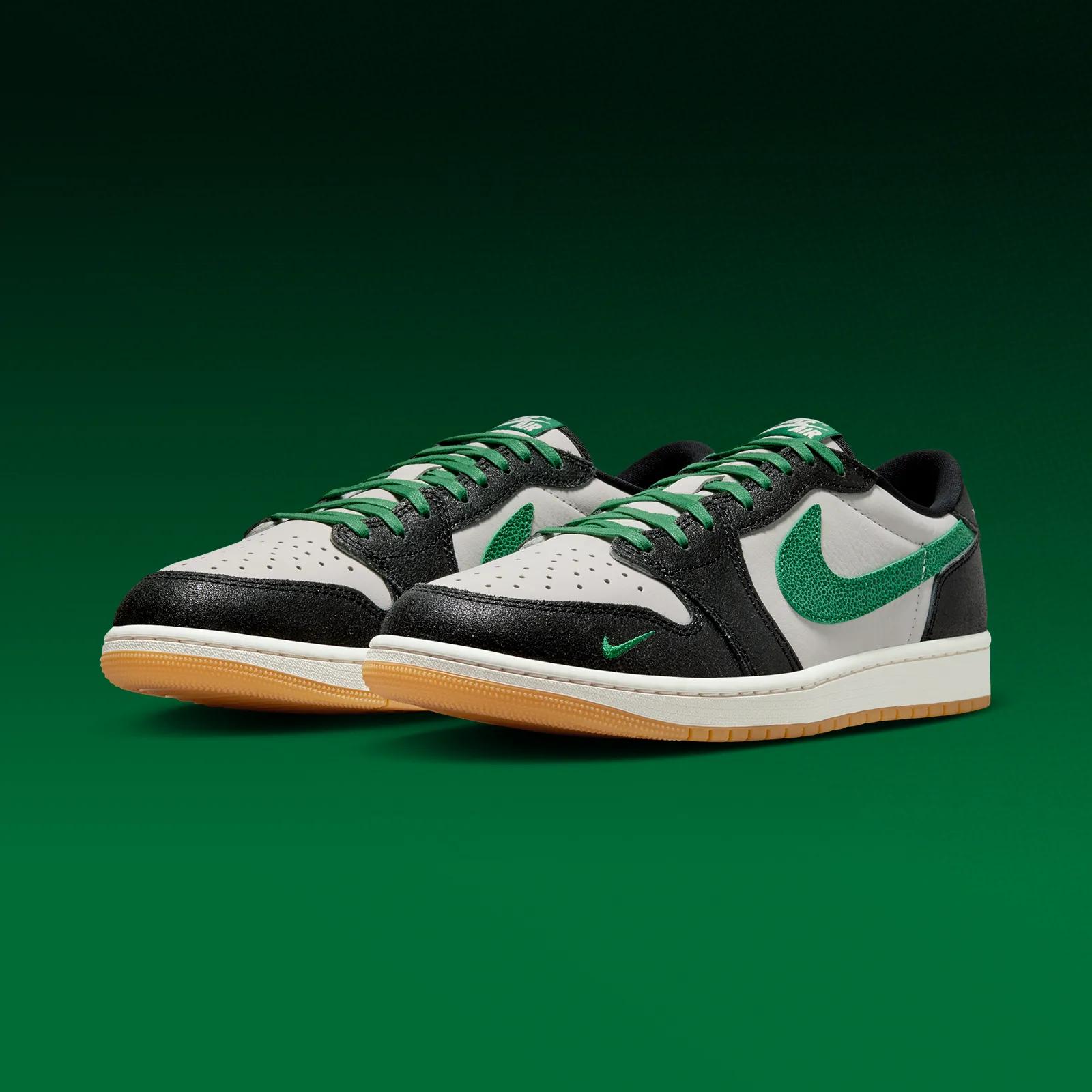 Air Jordan 1 Retro Low OG "Pine Green & Black" drops June 6th, 2026