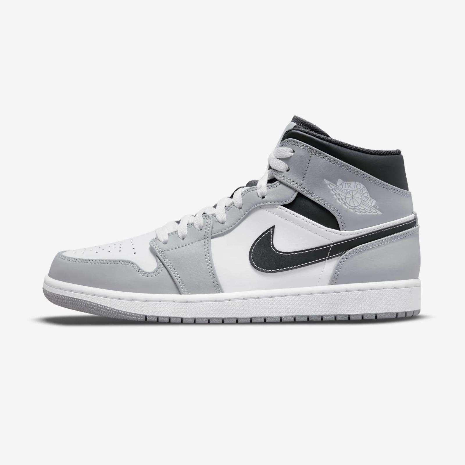 Air Jordan 1 Mid “Light Smoke Grey” Restock 2025