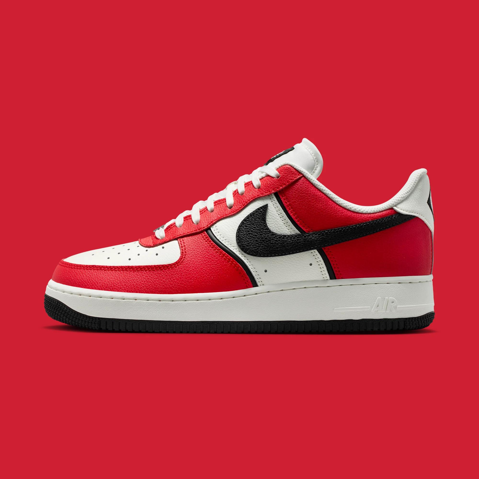 Nike Air Force 1 Low "University Red & Black" releasing in 2026