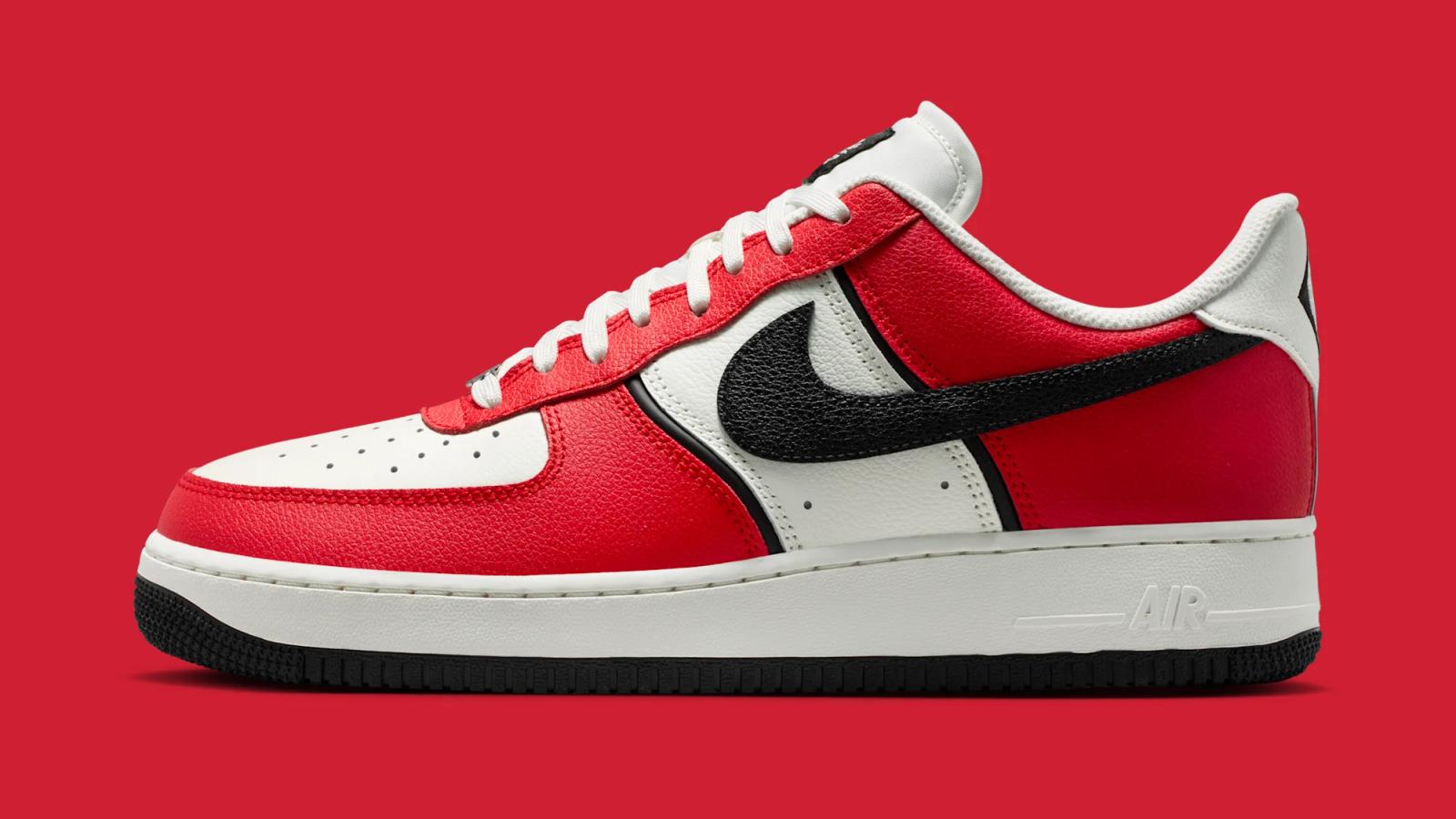 Nike Air Force 1 Low "University Red & Black" releasing in 2026