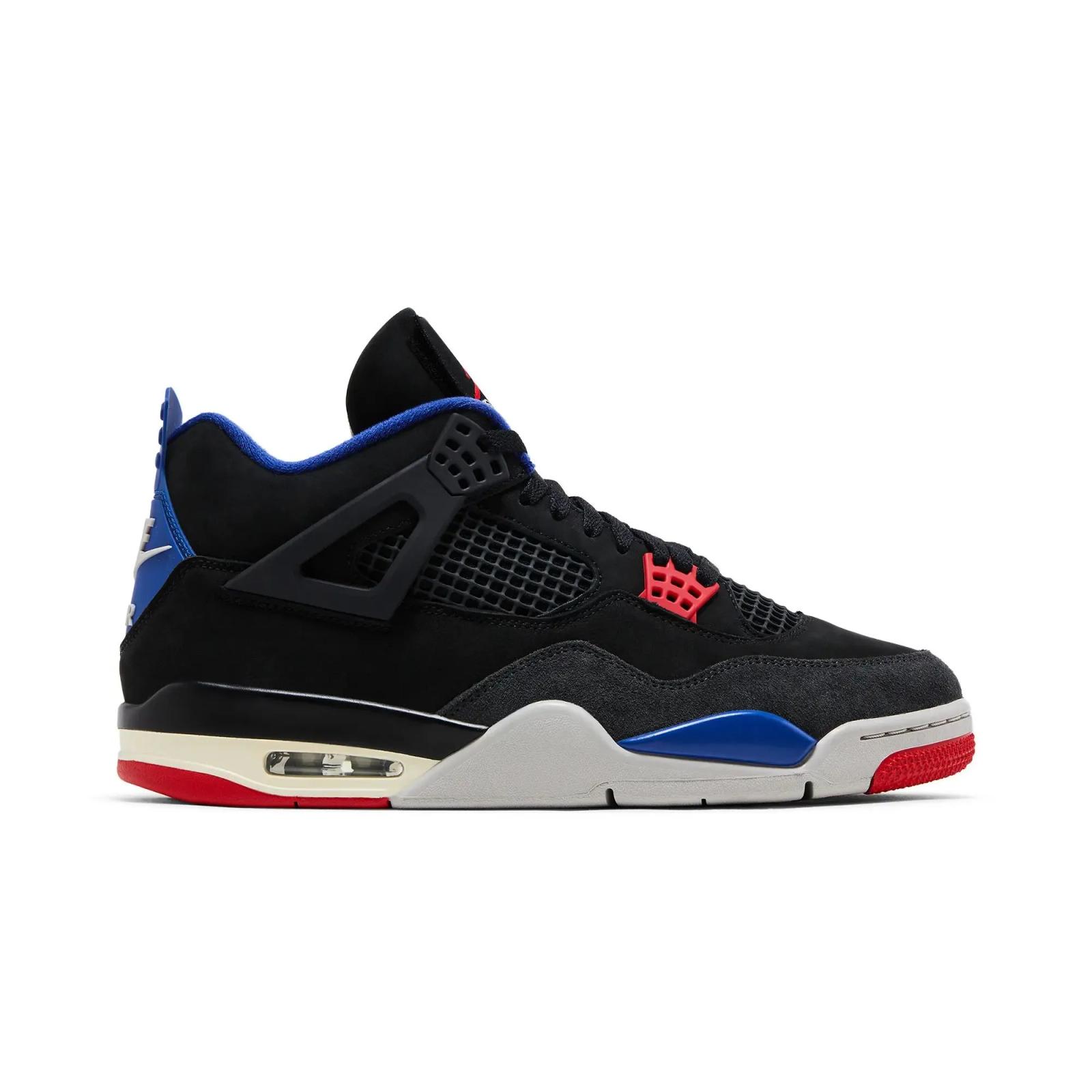 Air Jordan 4 Retro Rare Air “Black / Deep Royal Blue”