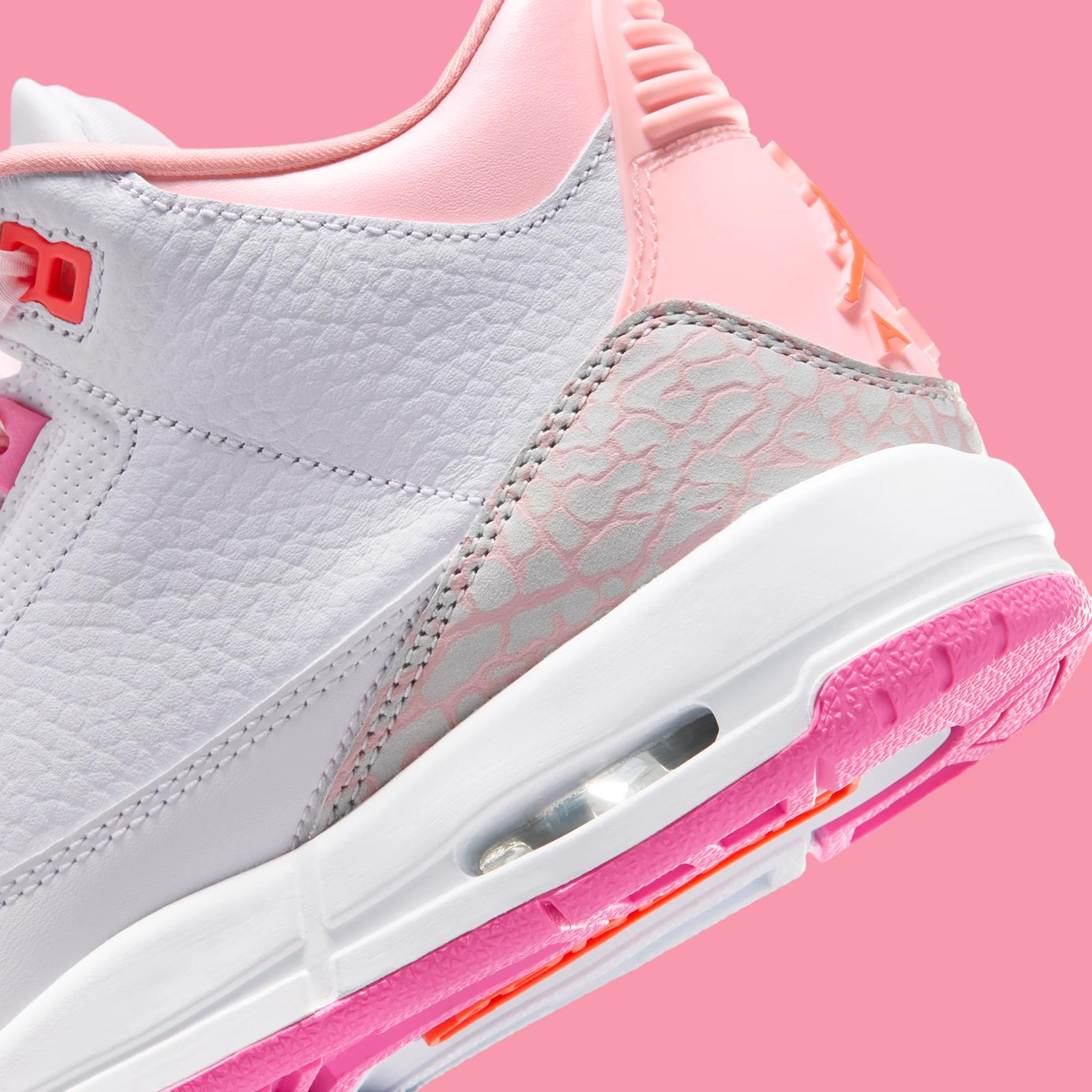 Air Jordan 3 Retro GS "Spring Flowers" drops April 1st, 2026