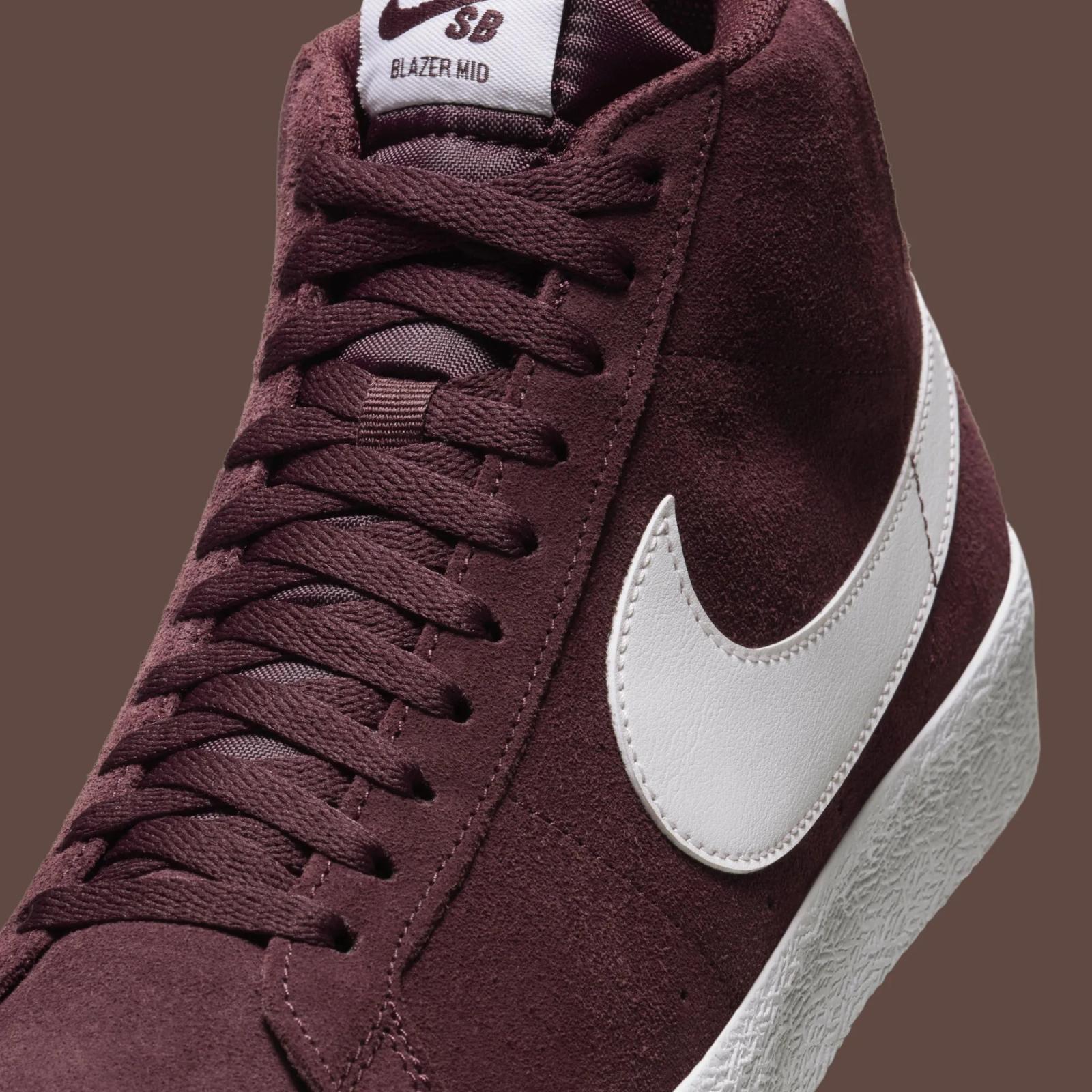 Nike SB Zoom Blazer Mid Burgundy Crush FD0731-600