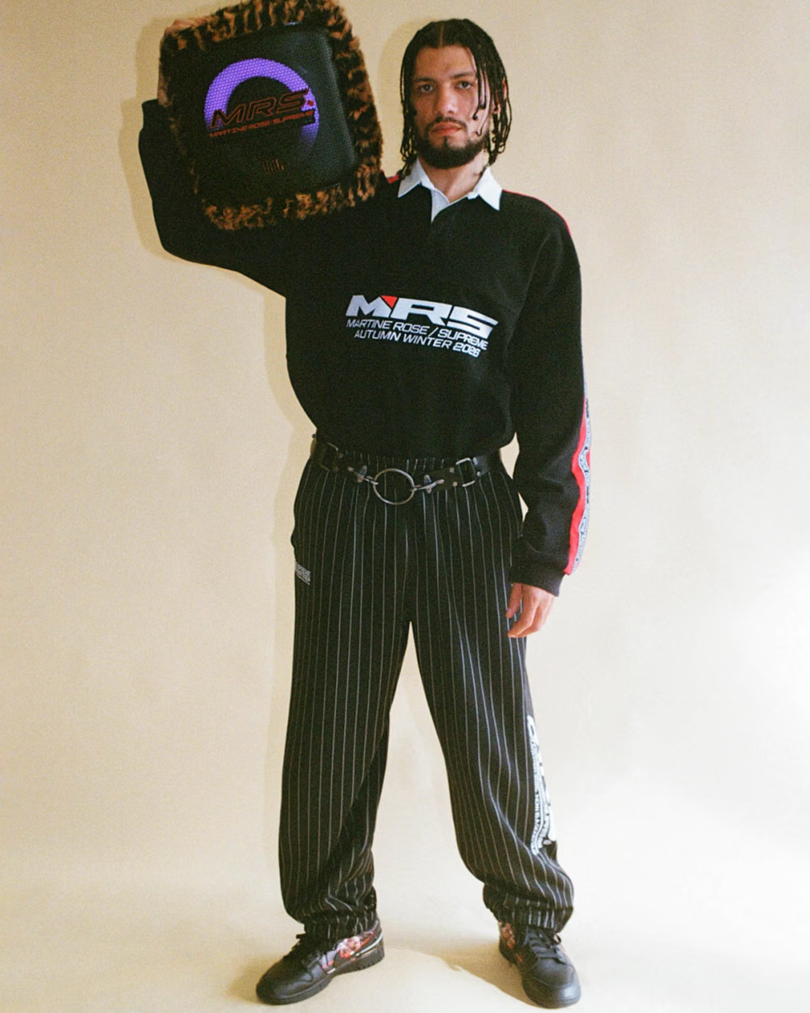 Supreme x Martine Rose x Nike Dunk Low "Black" drops in 2026
