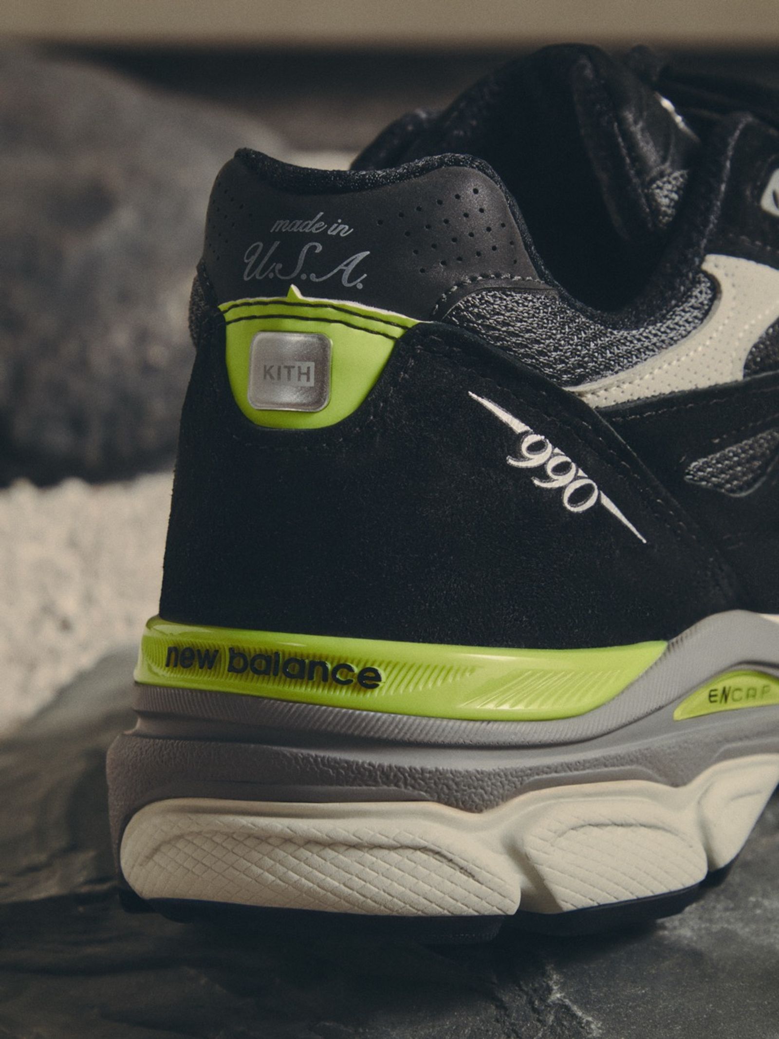 Kith x United Arrows & Sons x New Balance Made in USA 990v3