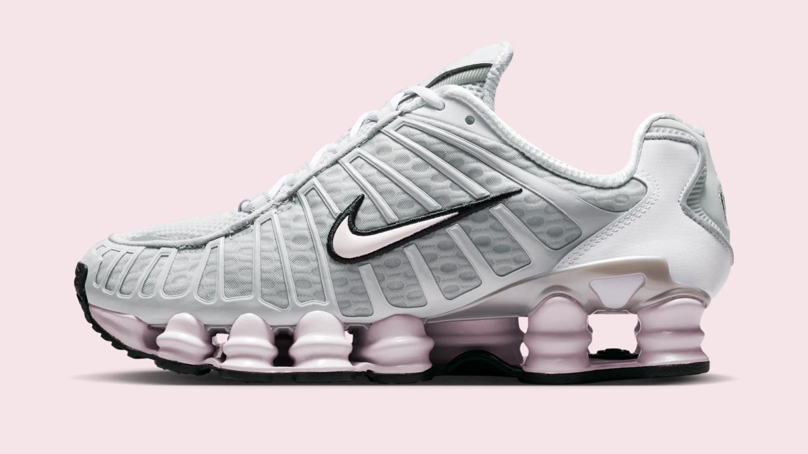 Nike Shox TL SL "Neutral Grey & Pearl Pink" drops in 2026