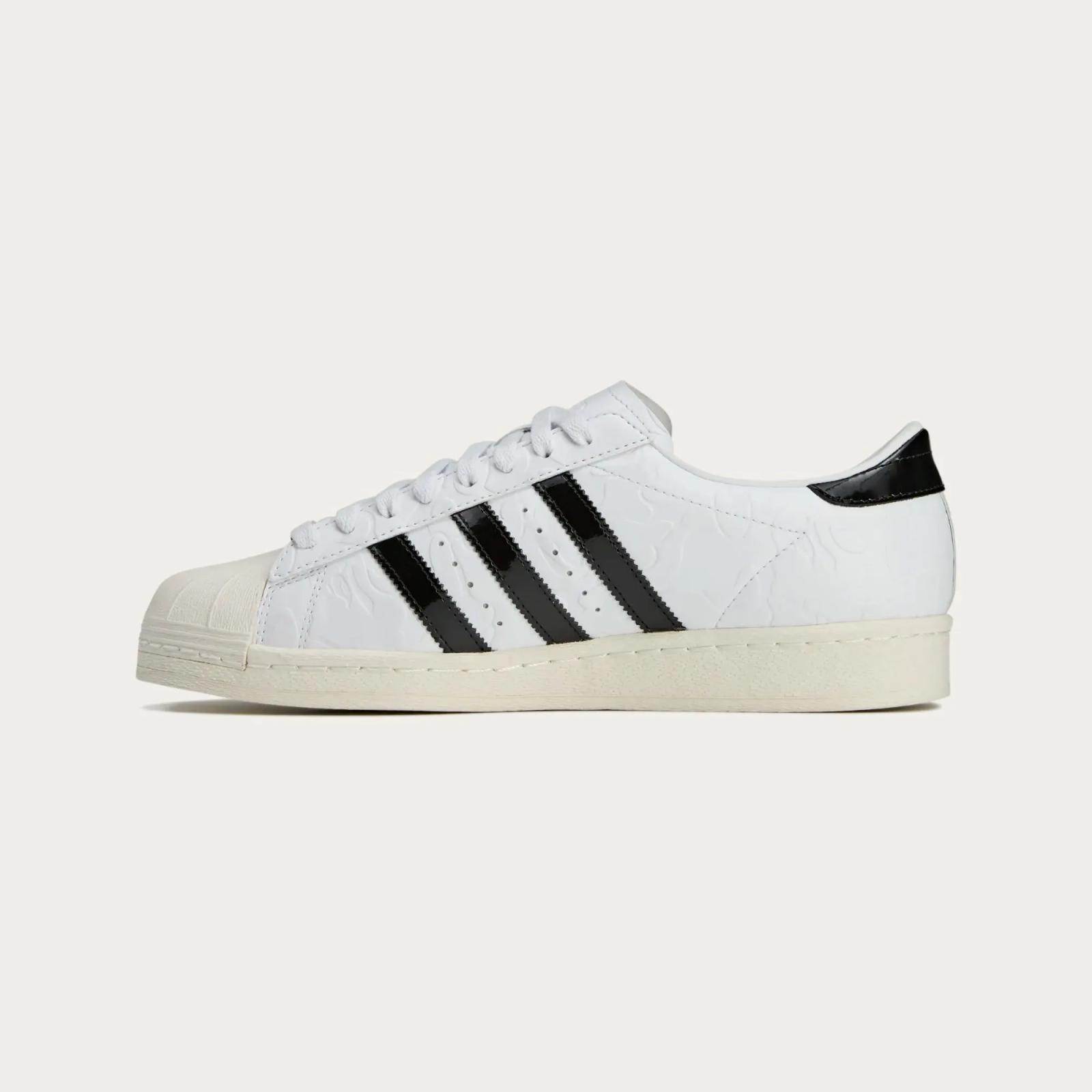 BAPE x Adidas Superstar V Footwear White JR2701 Release Date March 2025