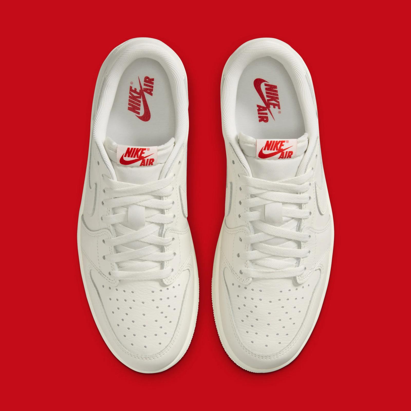 Air Jordan 1 Retro Low OG "Sail & University Red" drops June 6th, 2026