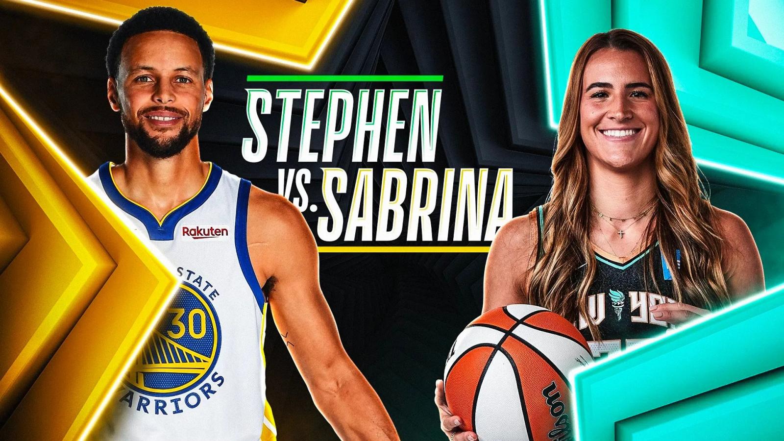 Steph Curry vs Sabrina Ionescu 3-Point Contest NBA All-Star Info