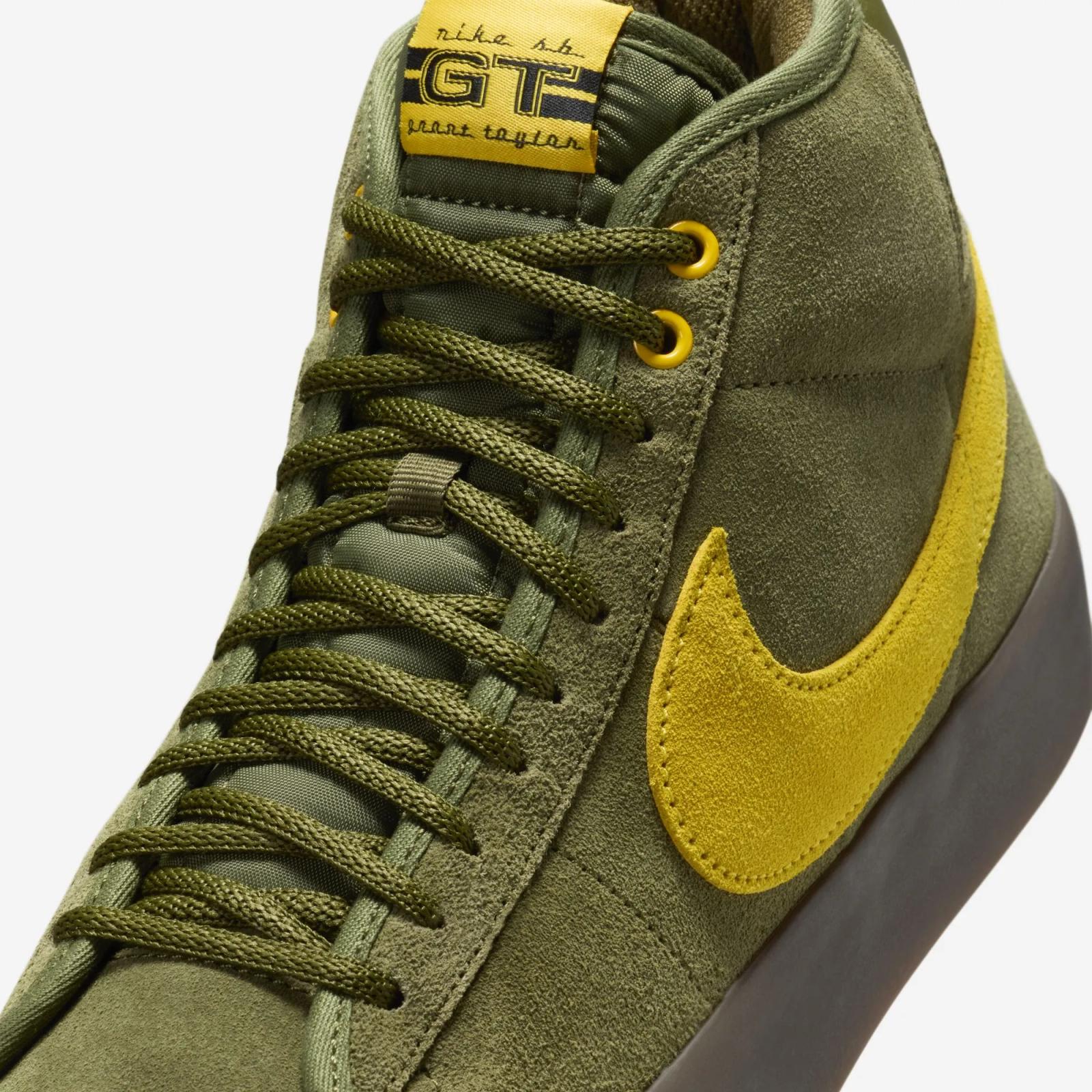 Antihero x Nike SB Zoom Blazer Mid QS AH Rough Green Amarillo HM5838-300