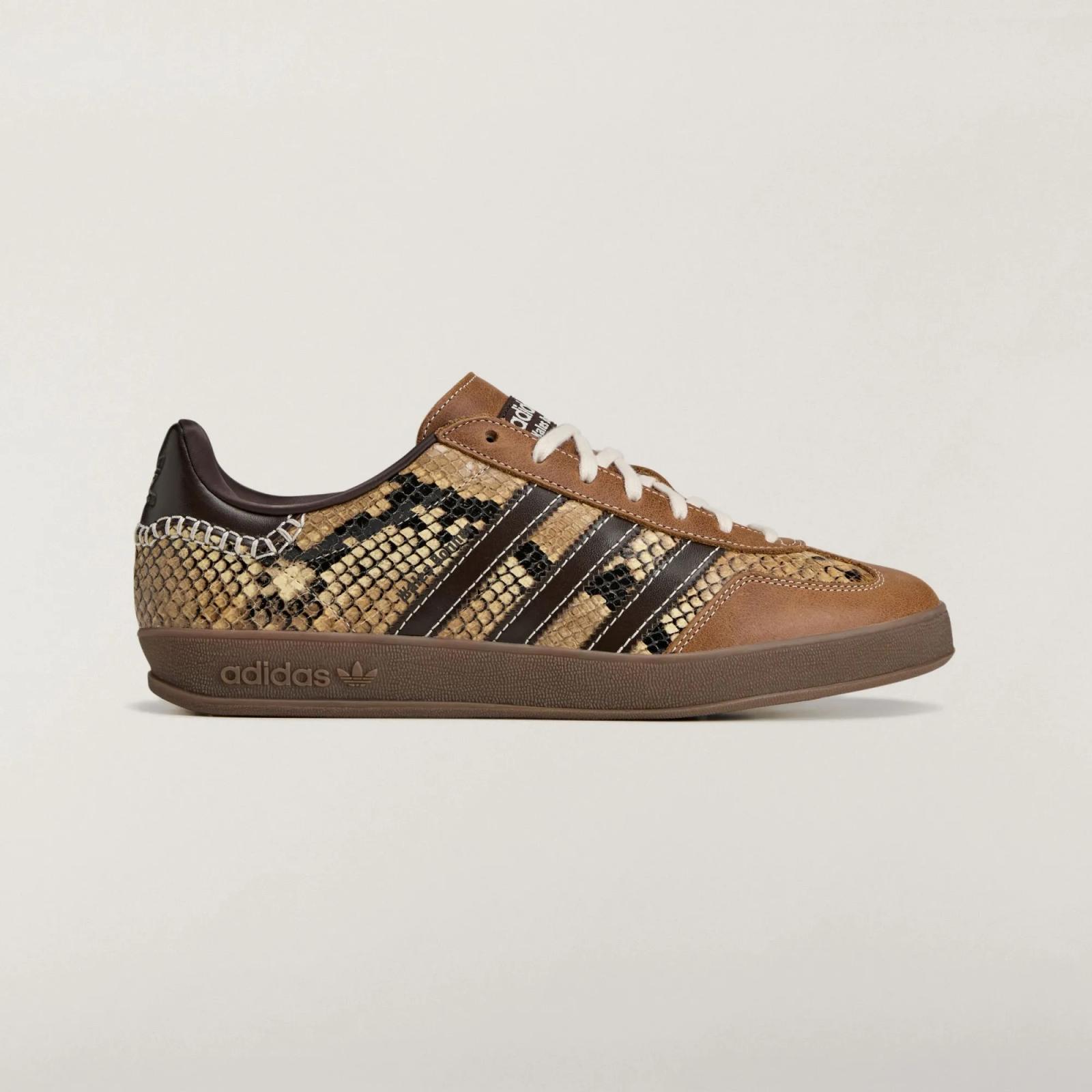 Wales Bonner x adidas Gazelle Indoor "Snakeskin" drops April 17th, 2026