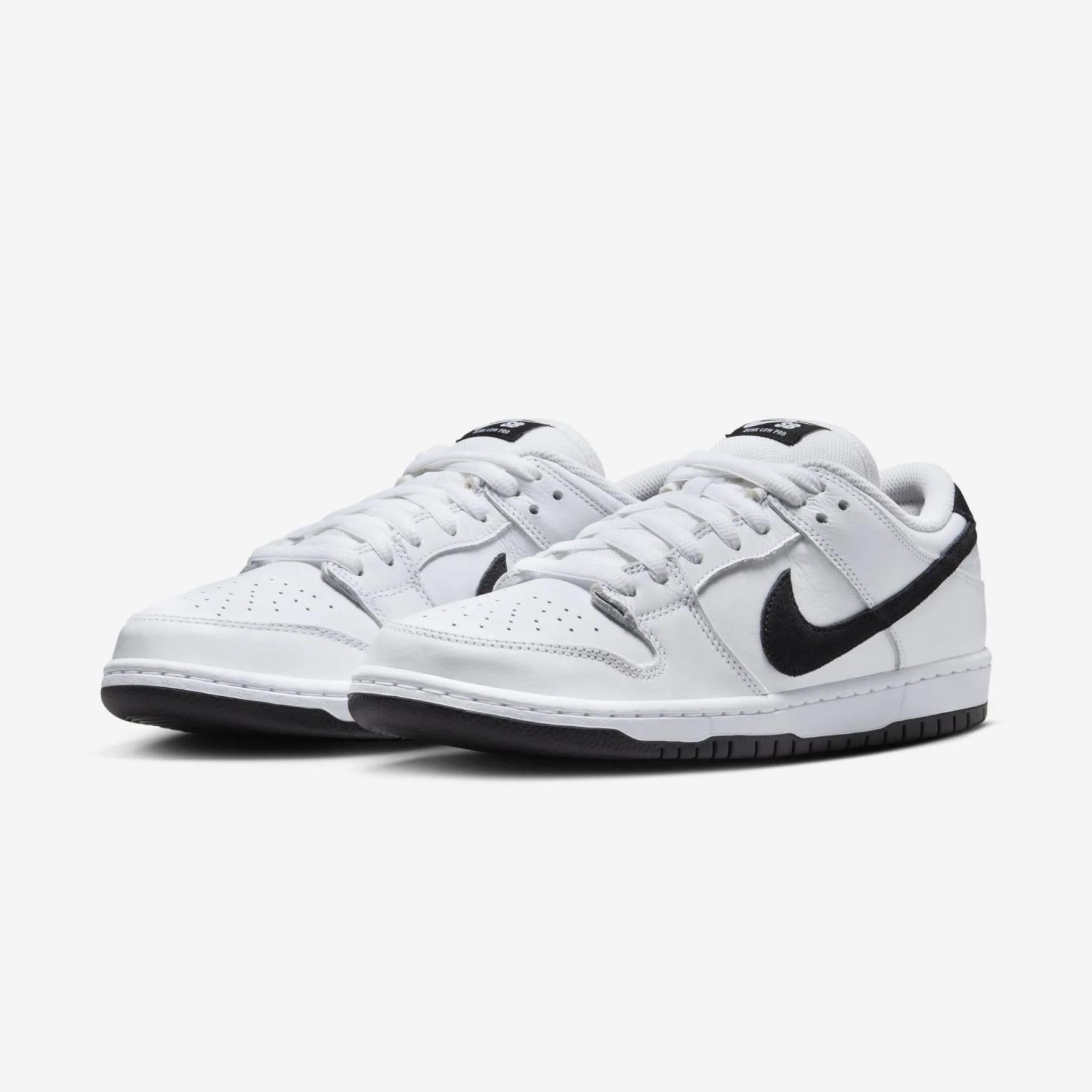 Nike SB Dunk Low Pro White / Black HF3704-100