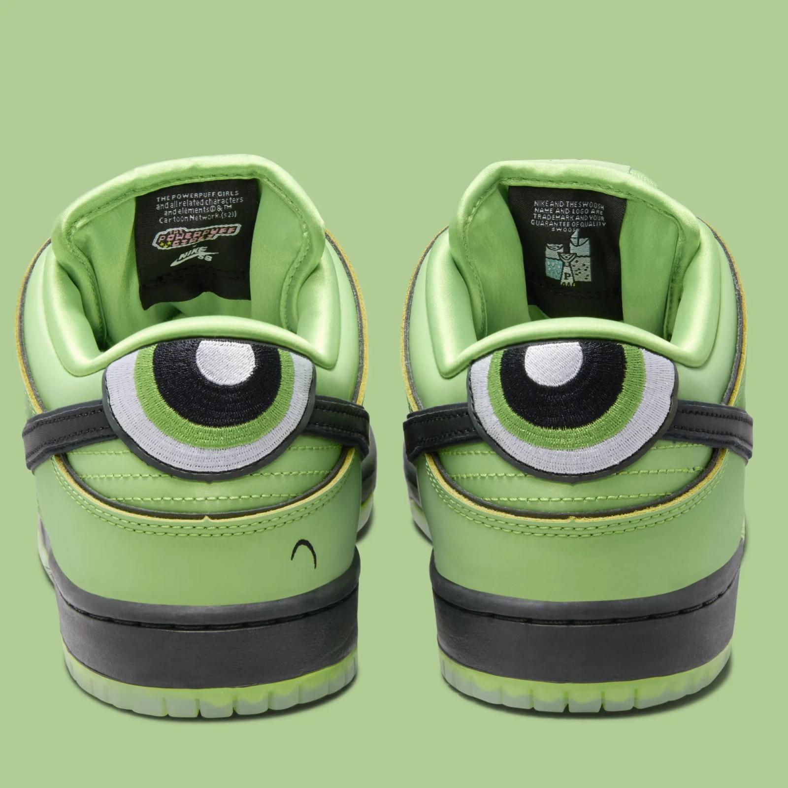 Powerpuff Girls x Nike SB Dunk Low Pro Buttercup