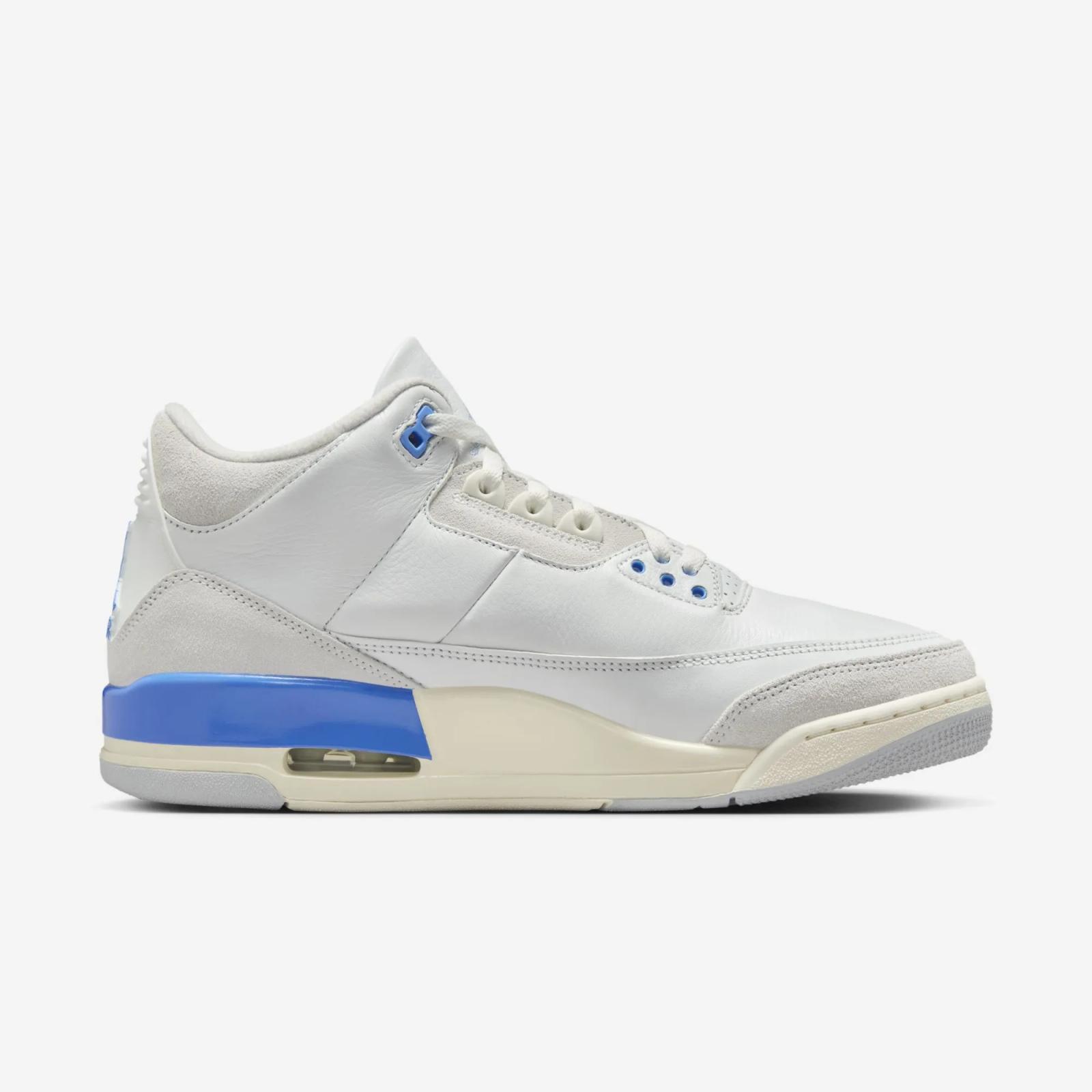Air Jordan 3 Retro Hydrogen Blue Lucky Shorts CT8532-101 Release Date 2025