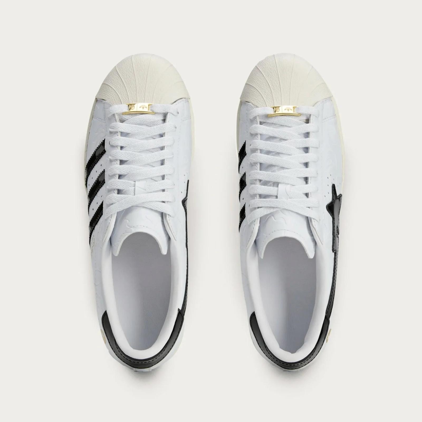 BAPE x Adidas Superstar V Footwear White JR2701 Release Date March 2025