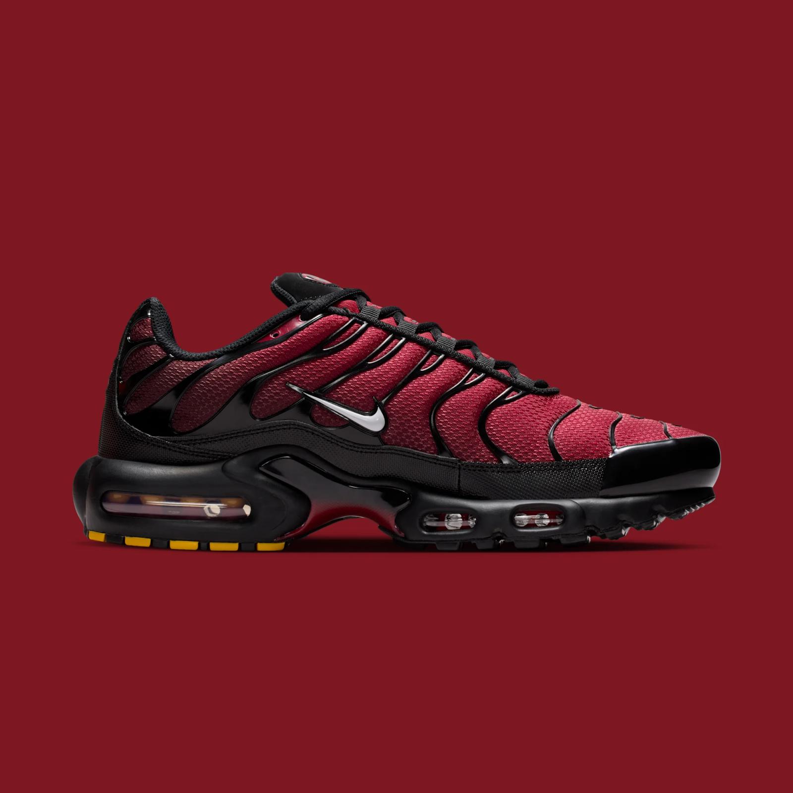 Nike Air Max Plus "Tough Red & Black" drops in 2026
