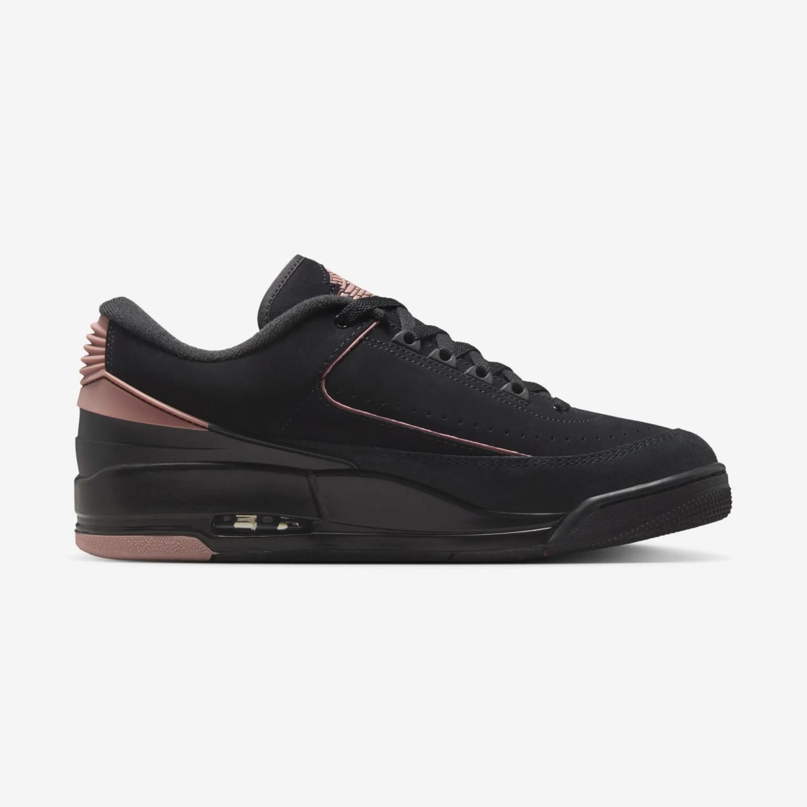 Air Jordan 2/3 Low Black / Rust Pink FD0383-003 Release Date Summer 2025