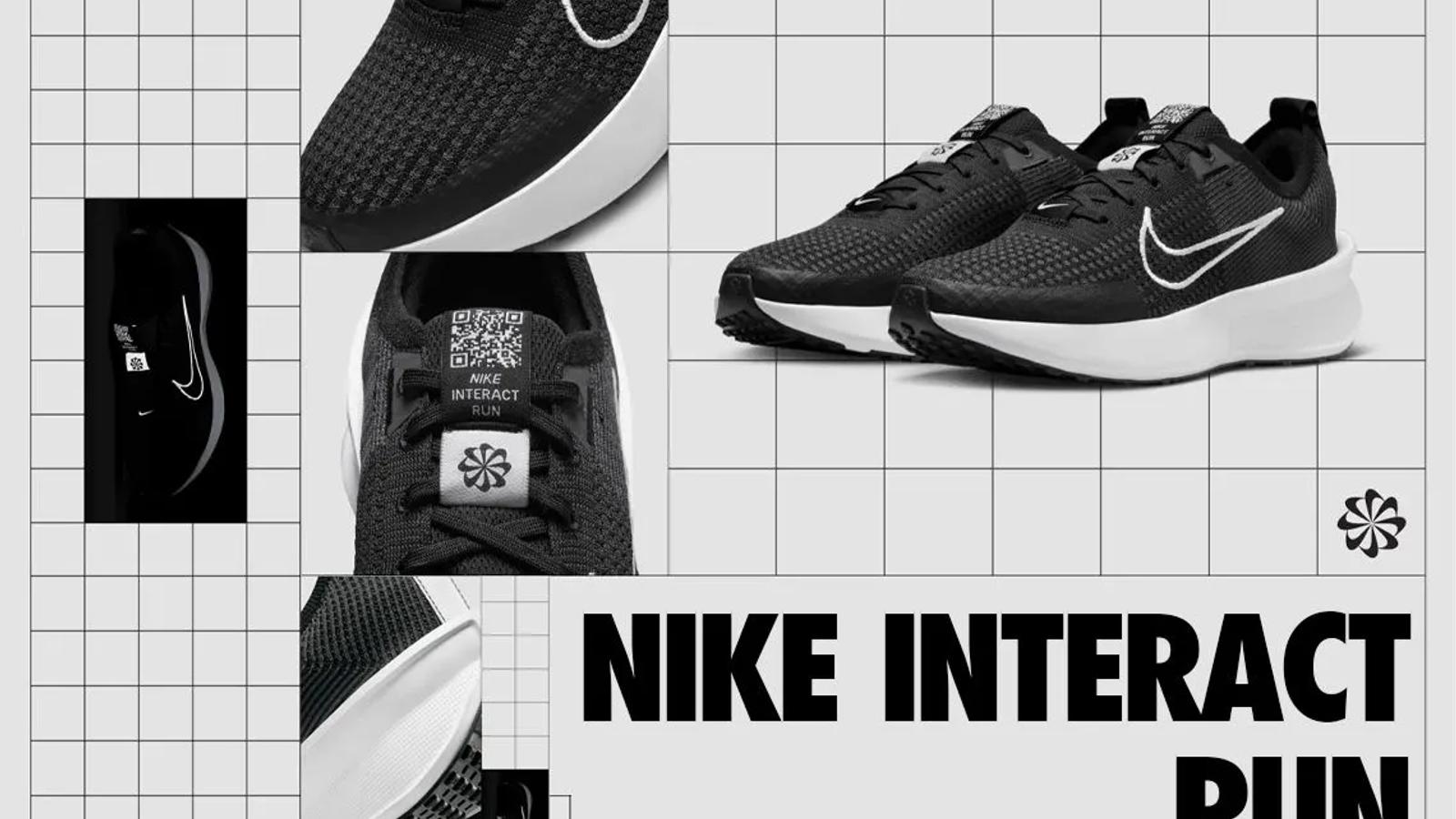 Nike Interact Run Anthracite