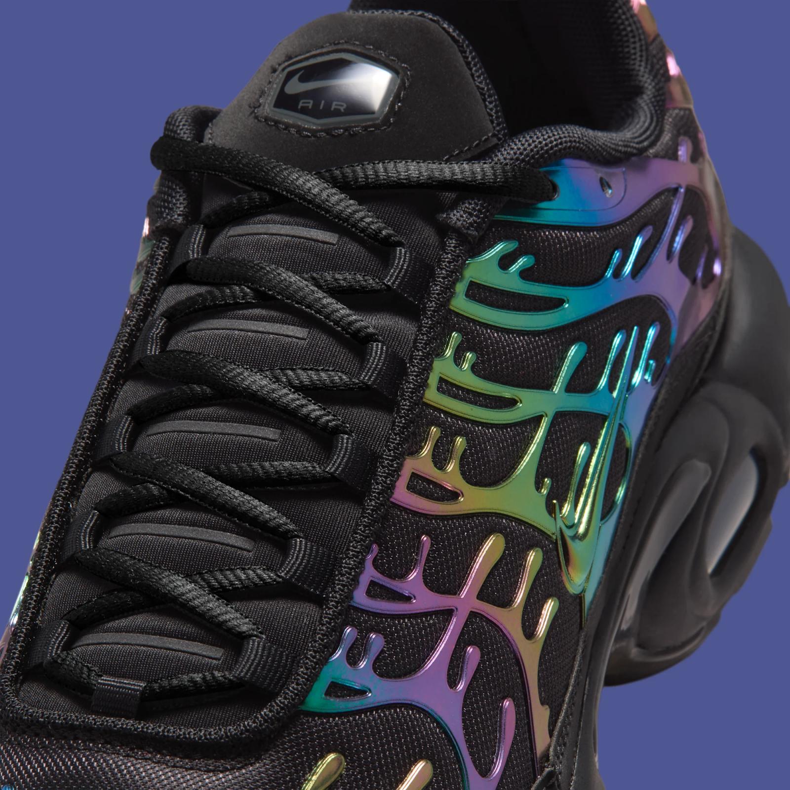Nike Air Max Plus OG Premium "Black & Multi-Color" drops August 1st, 2026