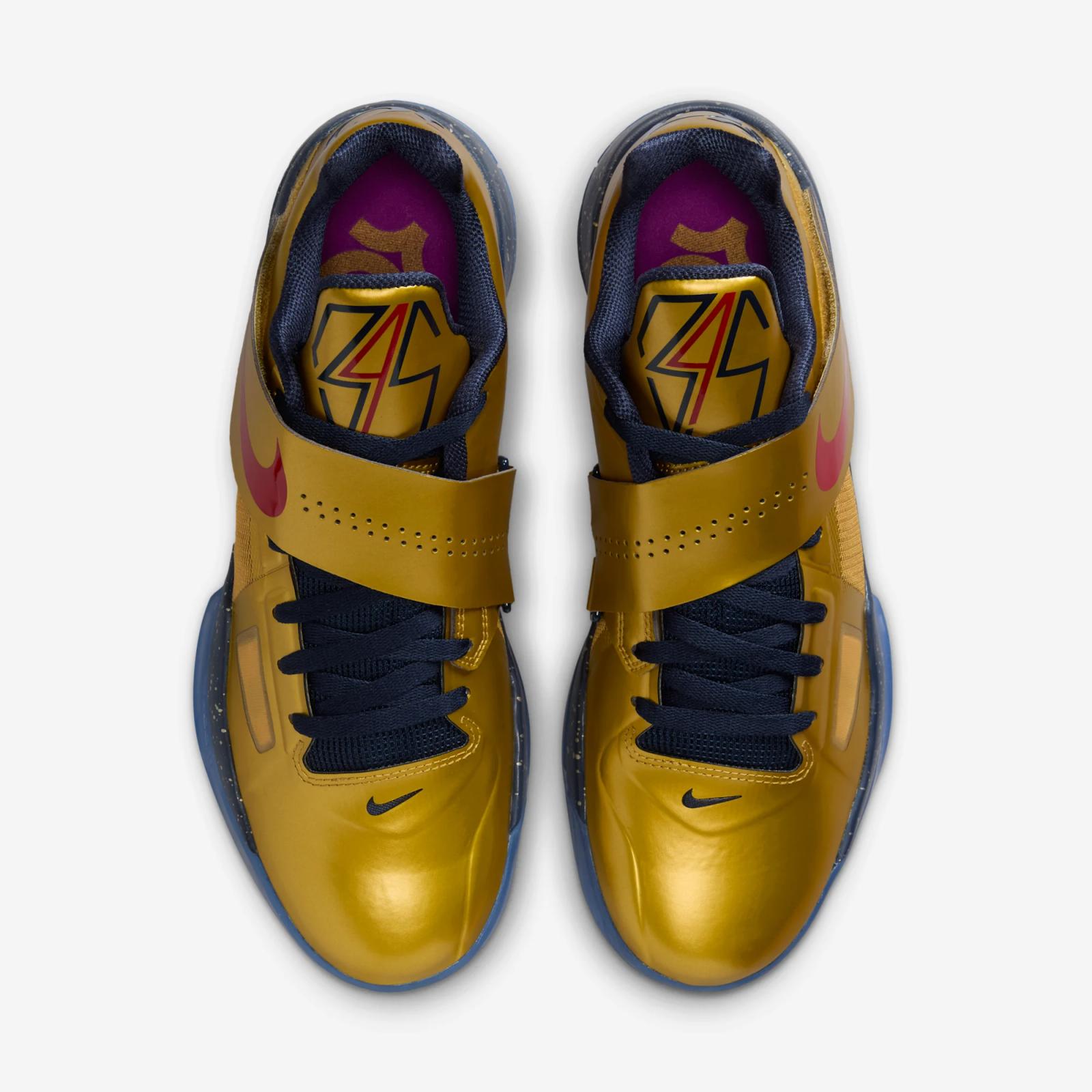 Nike Zoom KD 4 Gold Medal 2025 Release Date IB3554-700