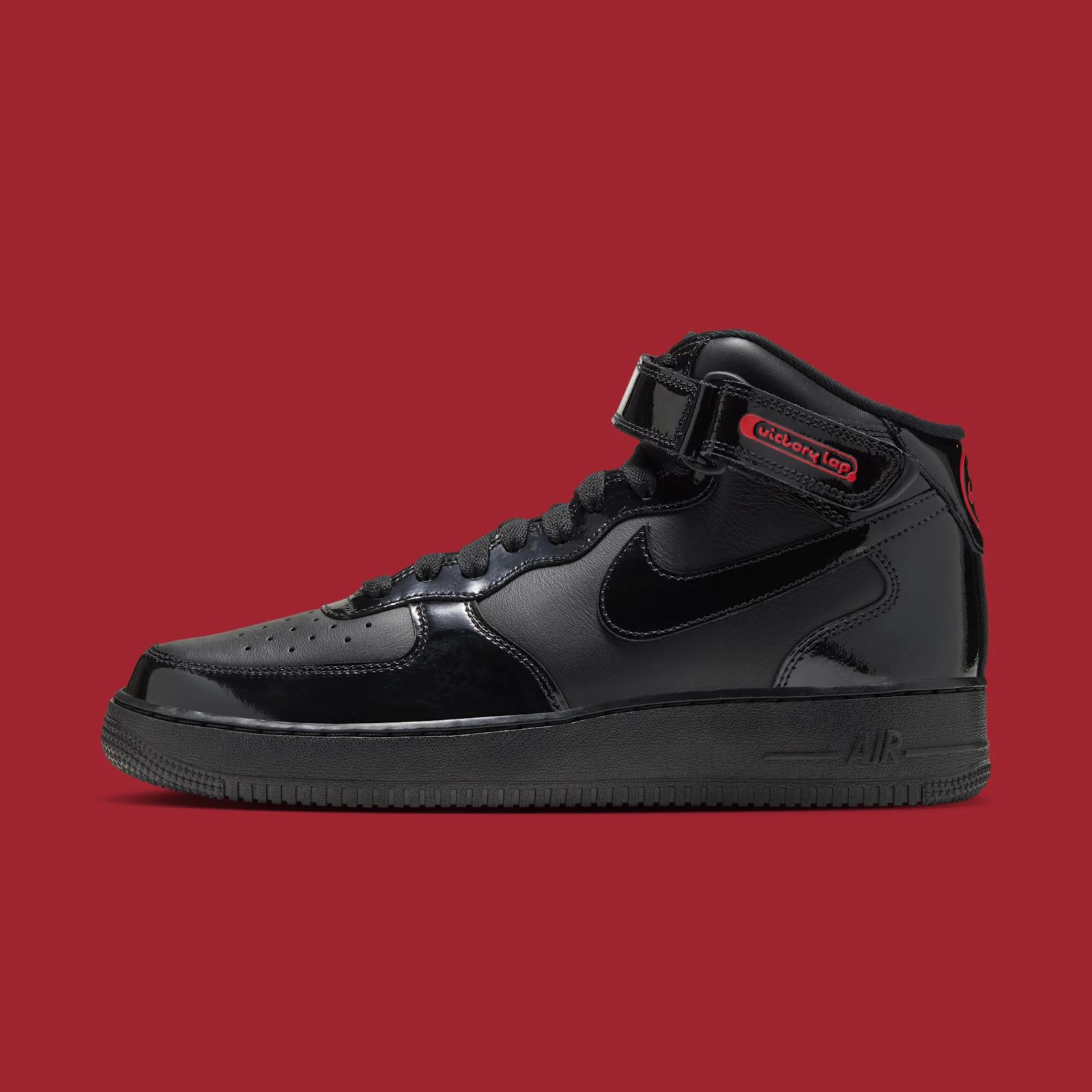 Victory Lap x Nike Air Force 1 Mid "Black" drops in 2026