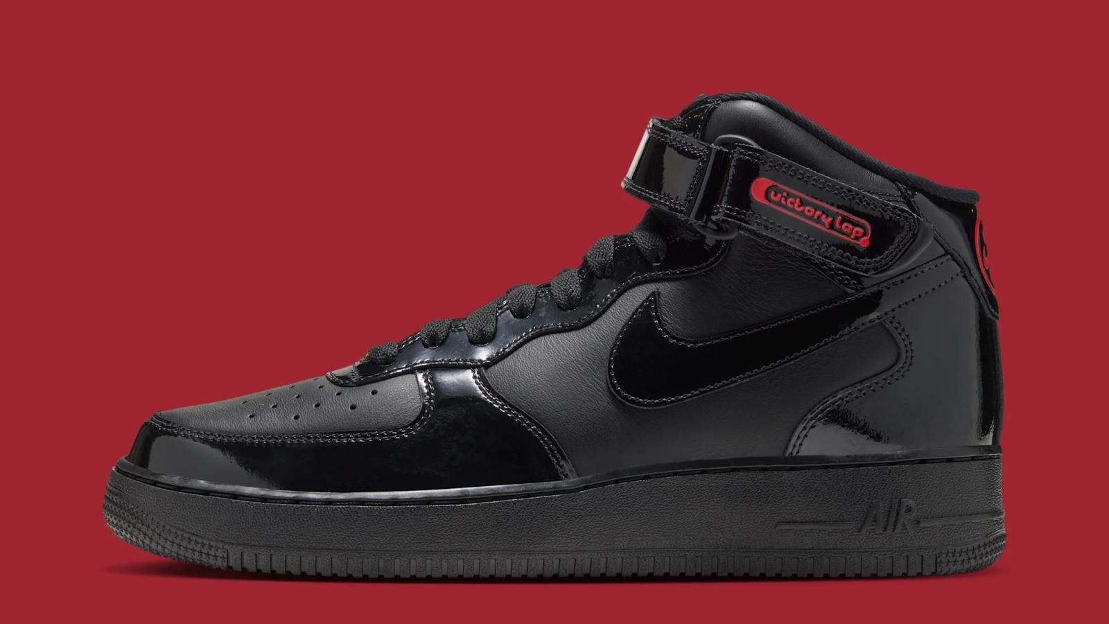 Victory Lap x Nike Air Force 1 Mid "Black" drops in 2026