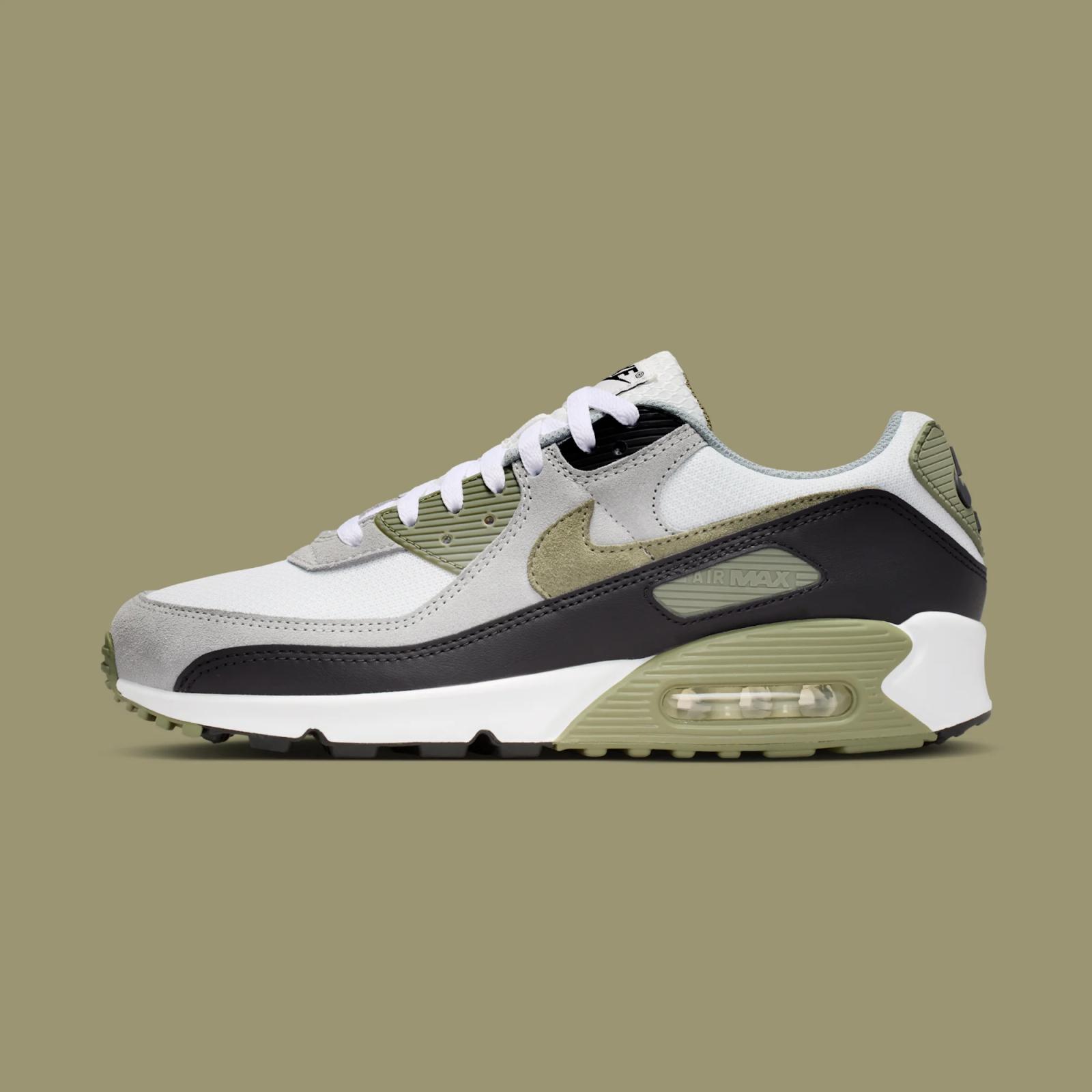 Nike Air Max 90 "Silver Sage & Light Plumice" drops April 1st, 2026