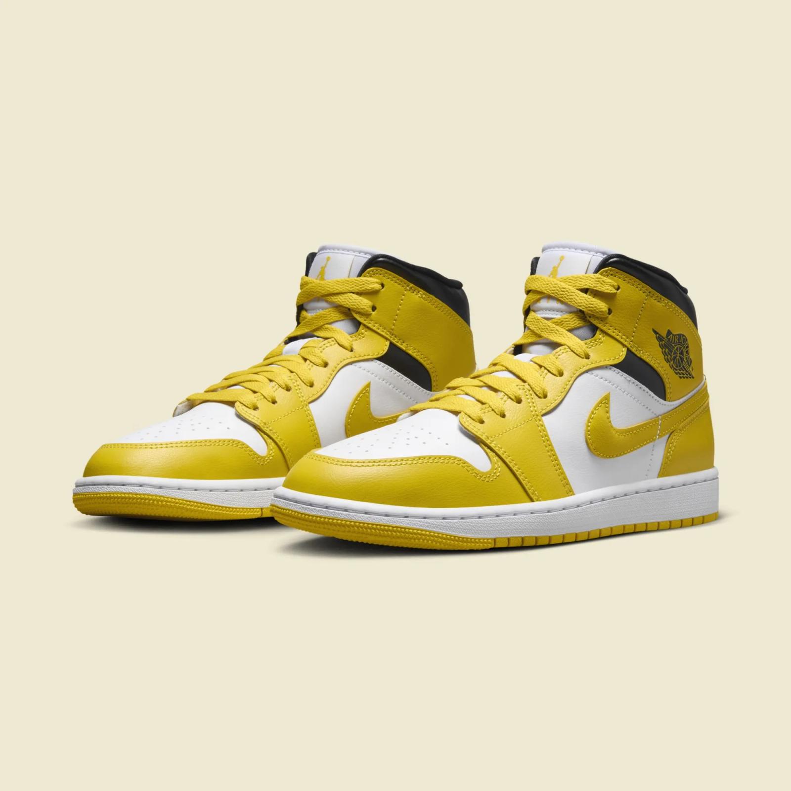 Air Jordan 1 Mid Vivid Sulfur BQ6472-170