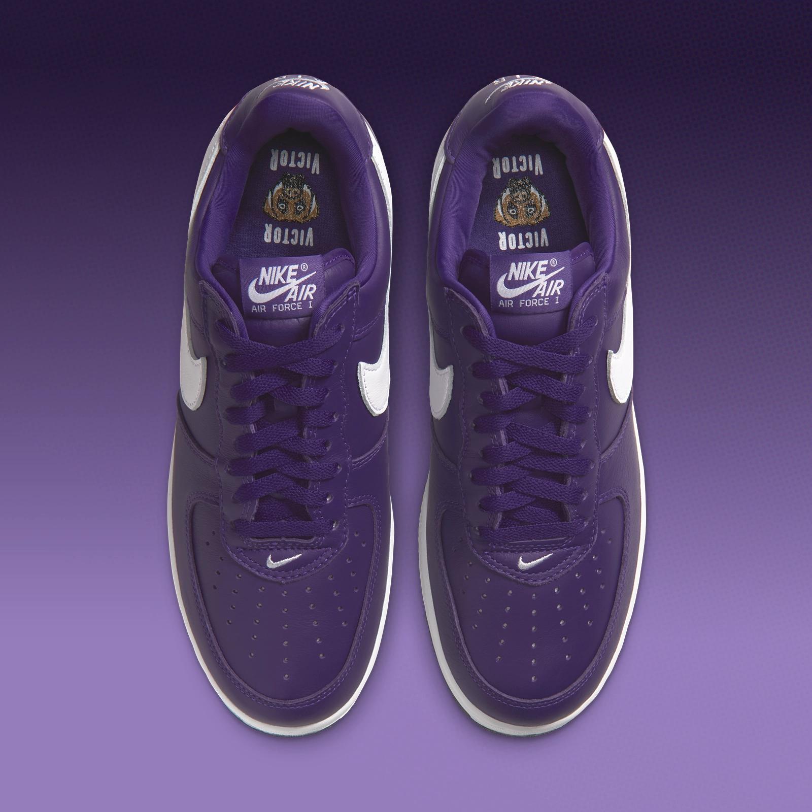 Victor Victor x Nike Air Force 1 Low '01 "Court Purple" drops October 24th, 2026