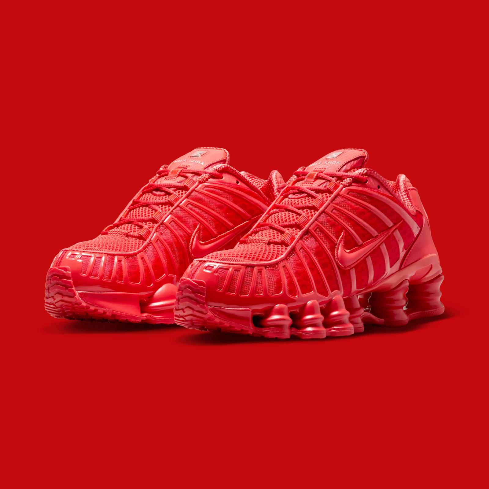 Nike Shox TL "Triple Red" drops in 2026