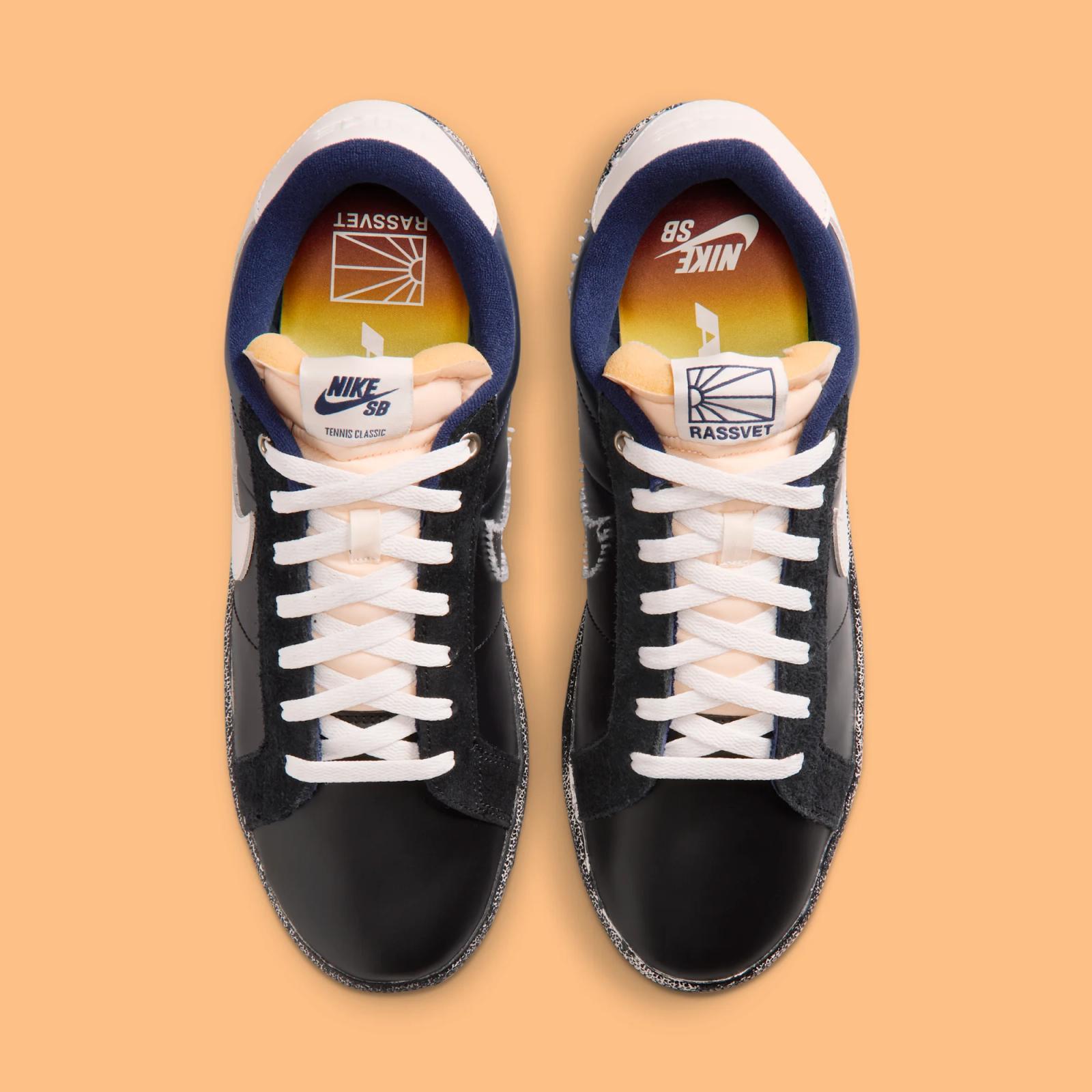 Rassvet x Nike SB Zoom Tennis Classic QS "Blue Void" drops June 27th, 2026