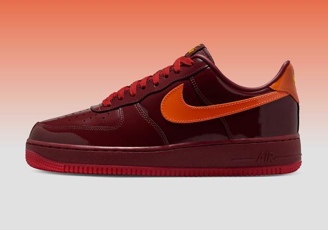 Nike Air Force 1 Low QS "Dark Team Red" Dark Team Red/University Gold/Safety Orange/Challenge Red