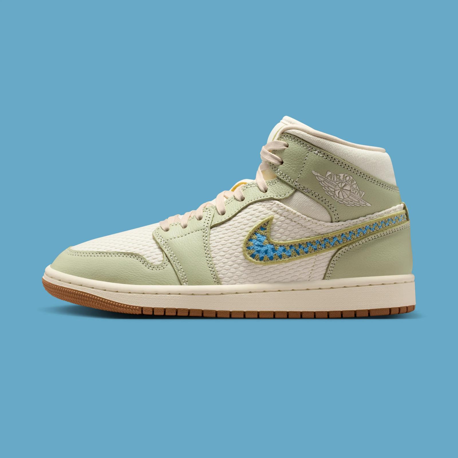 Air Jordan 1 Mid SE W "Olive Aura" drops May 1, 2026