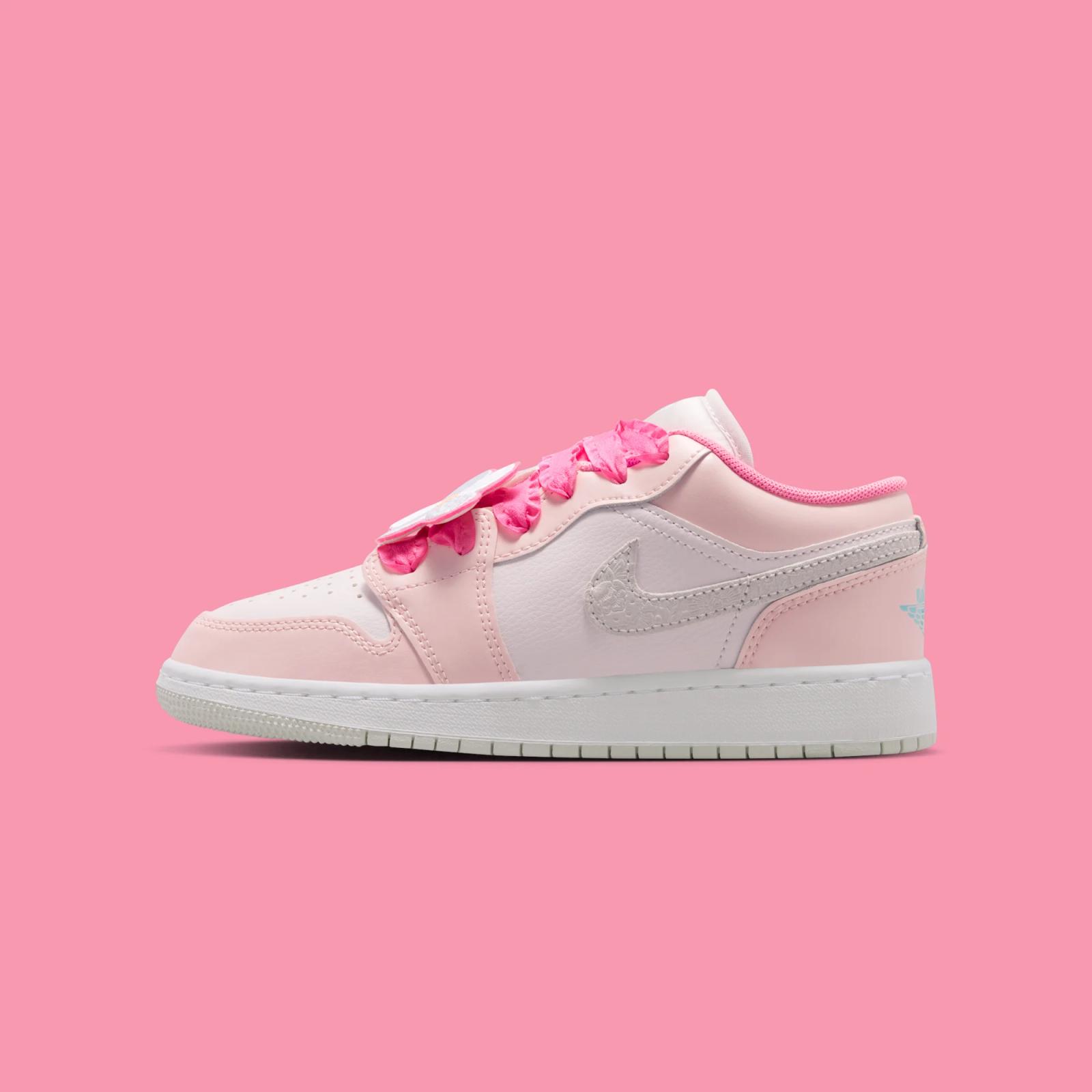 Air Jordan 1 Low SE GS "Pink Bloom" drops April 1st, 2026