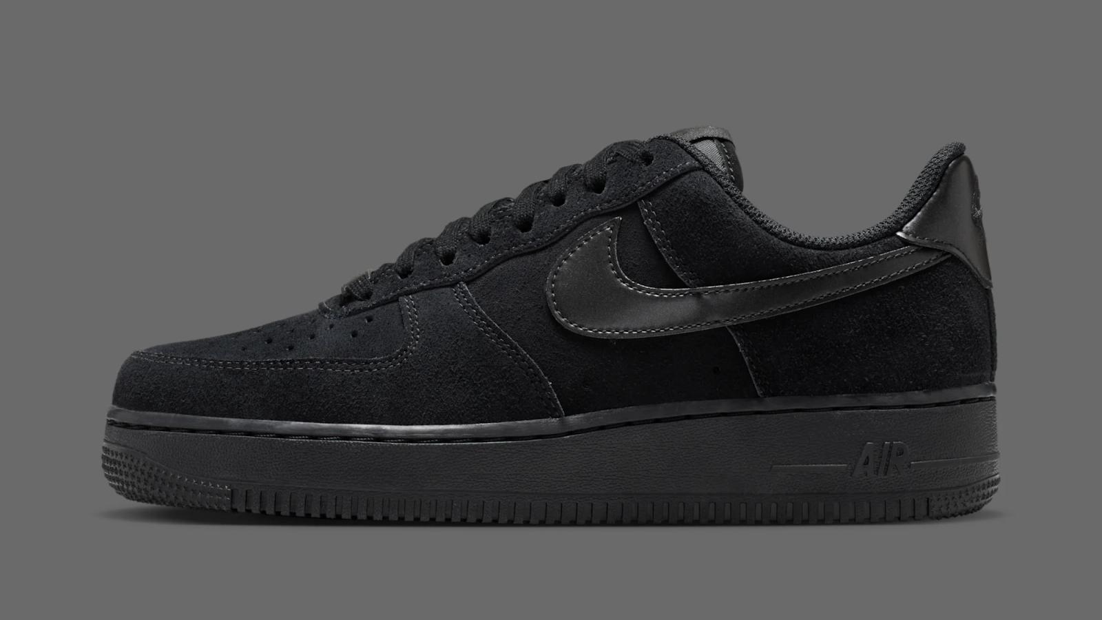 Nike Air Force 1 Low Suede "Black" releasing in 2026