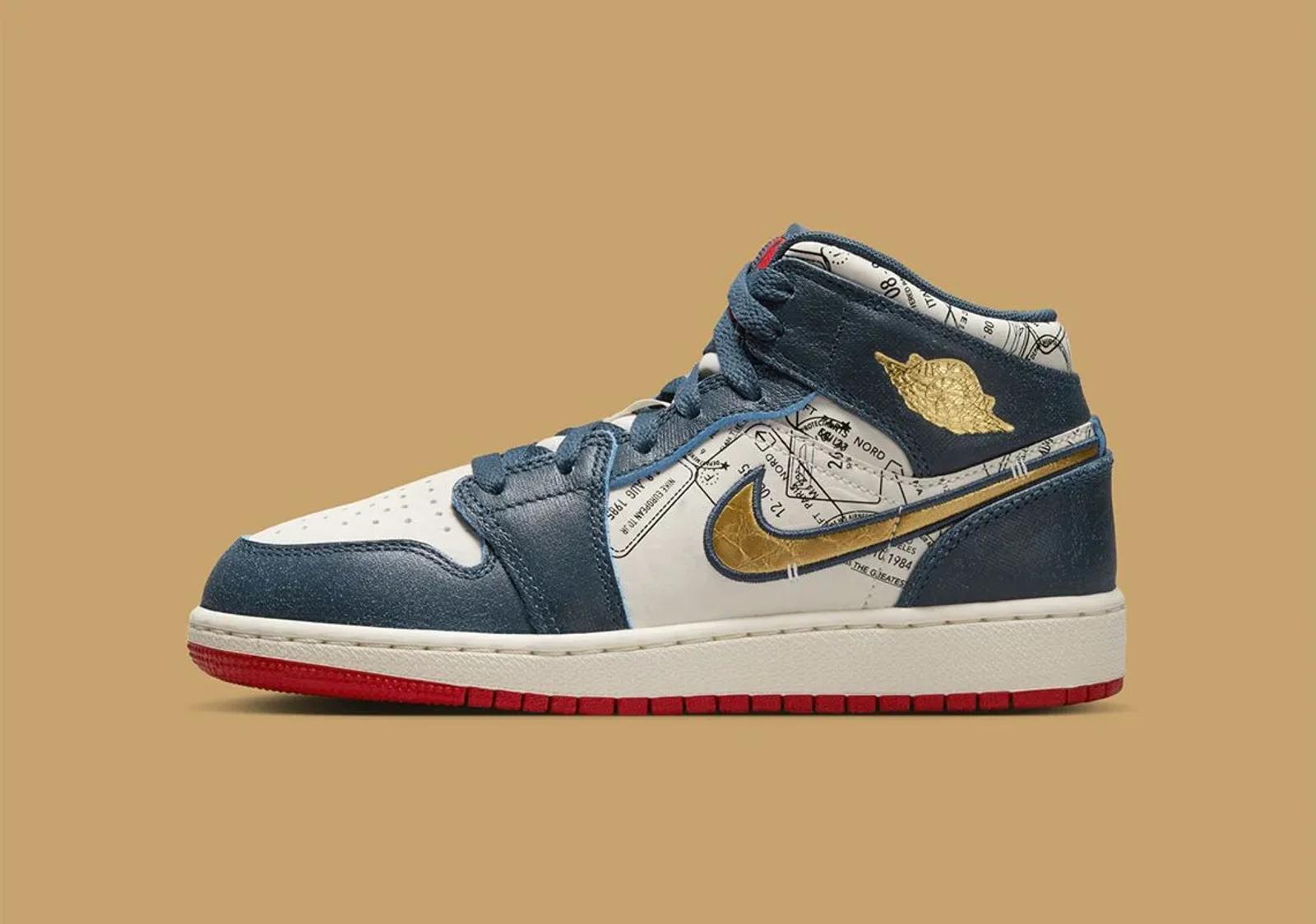 Air Jordan 1 Mid GS Travel Pack