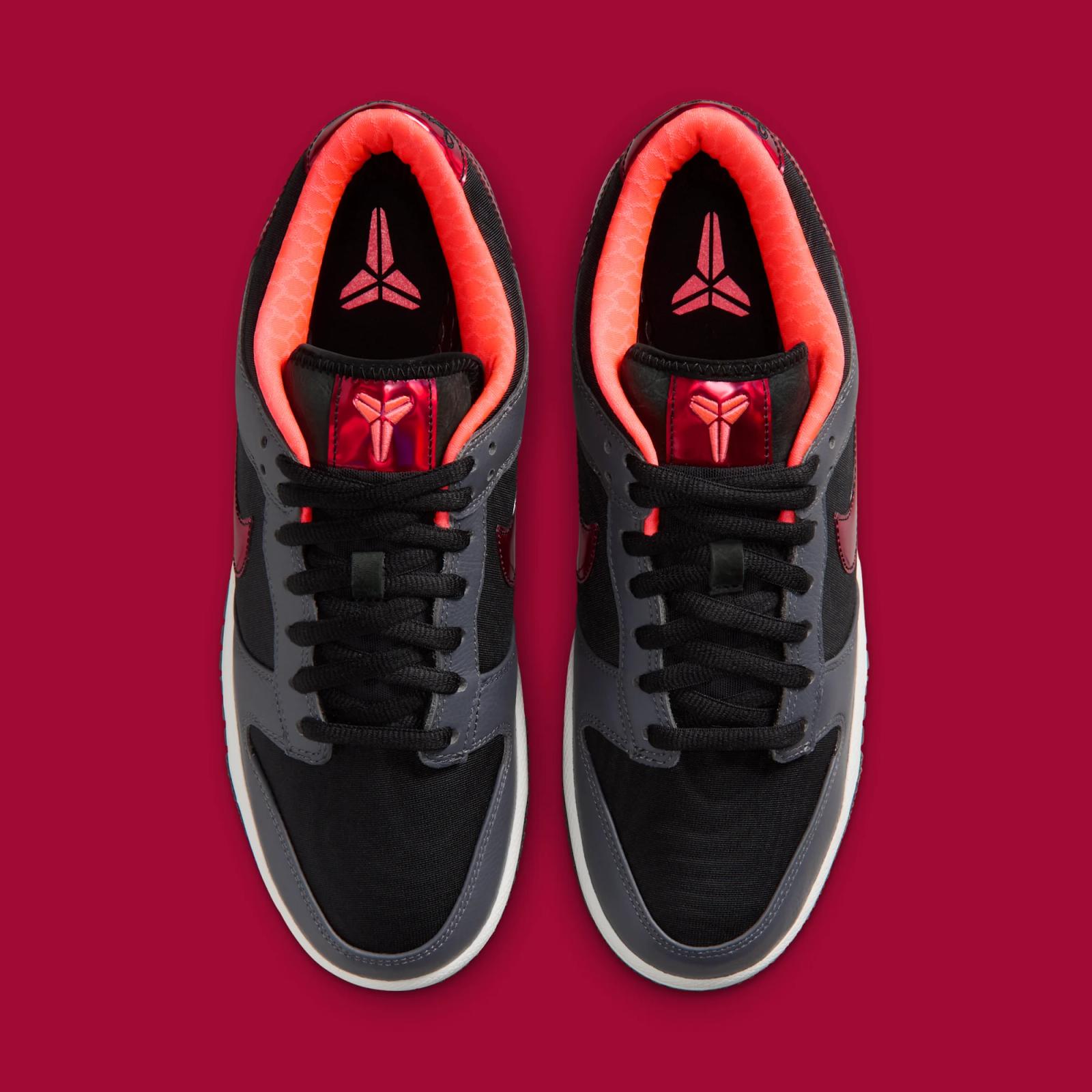 Kobe Bryant x Nike Dunk Low Protro "Black & Hot Punch" drops in 2026